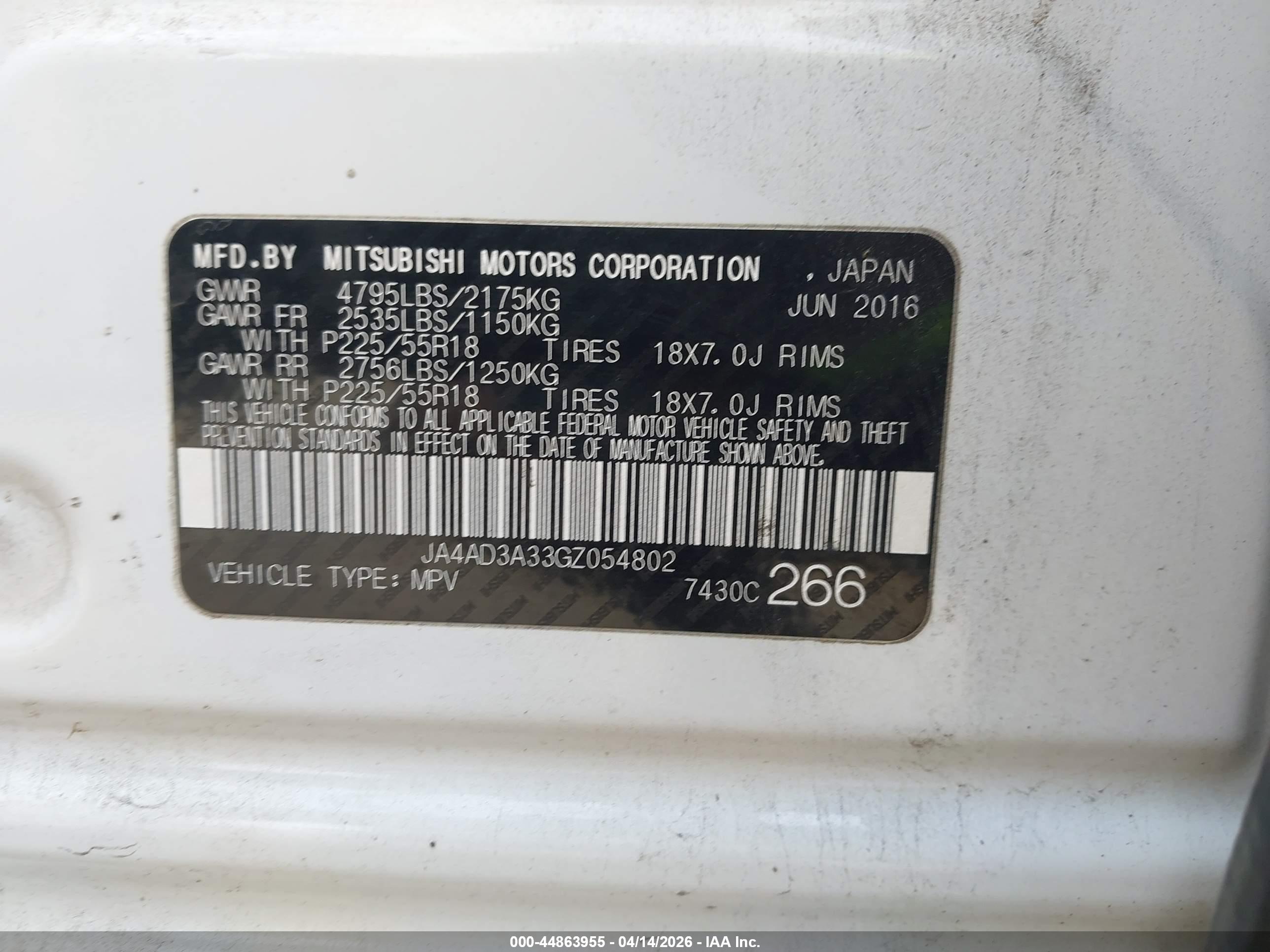 MITSUBISHI OUTLANDER image 9