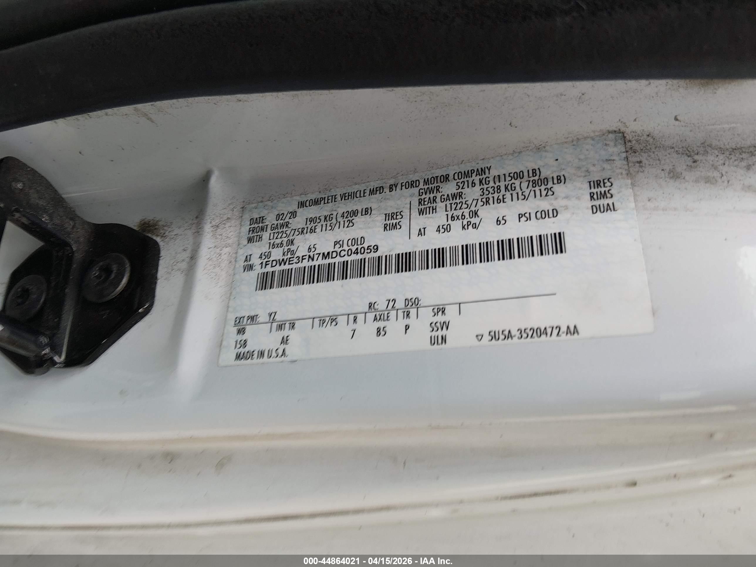 FORD E-350 image 9