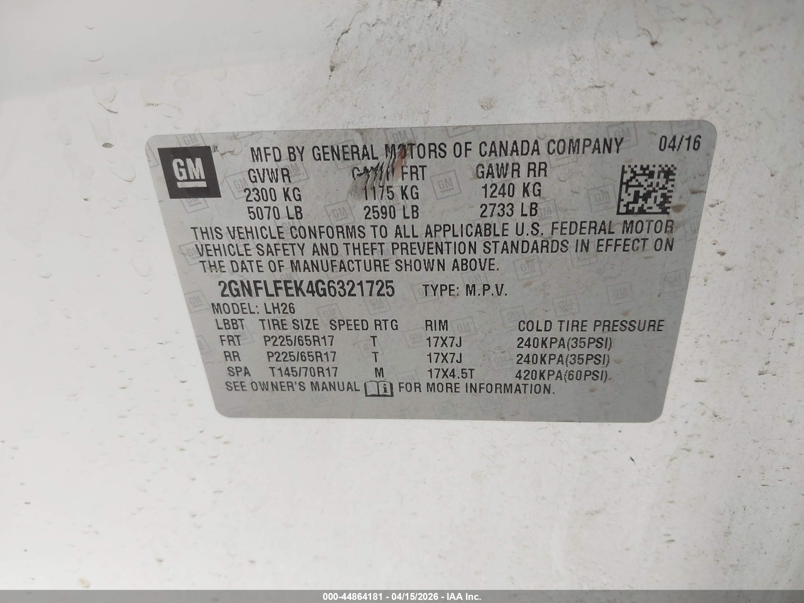 CHEVROLET EQUINOX image 9
