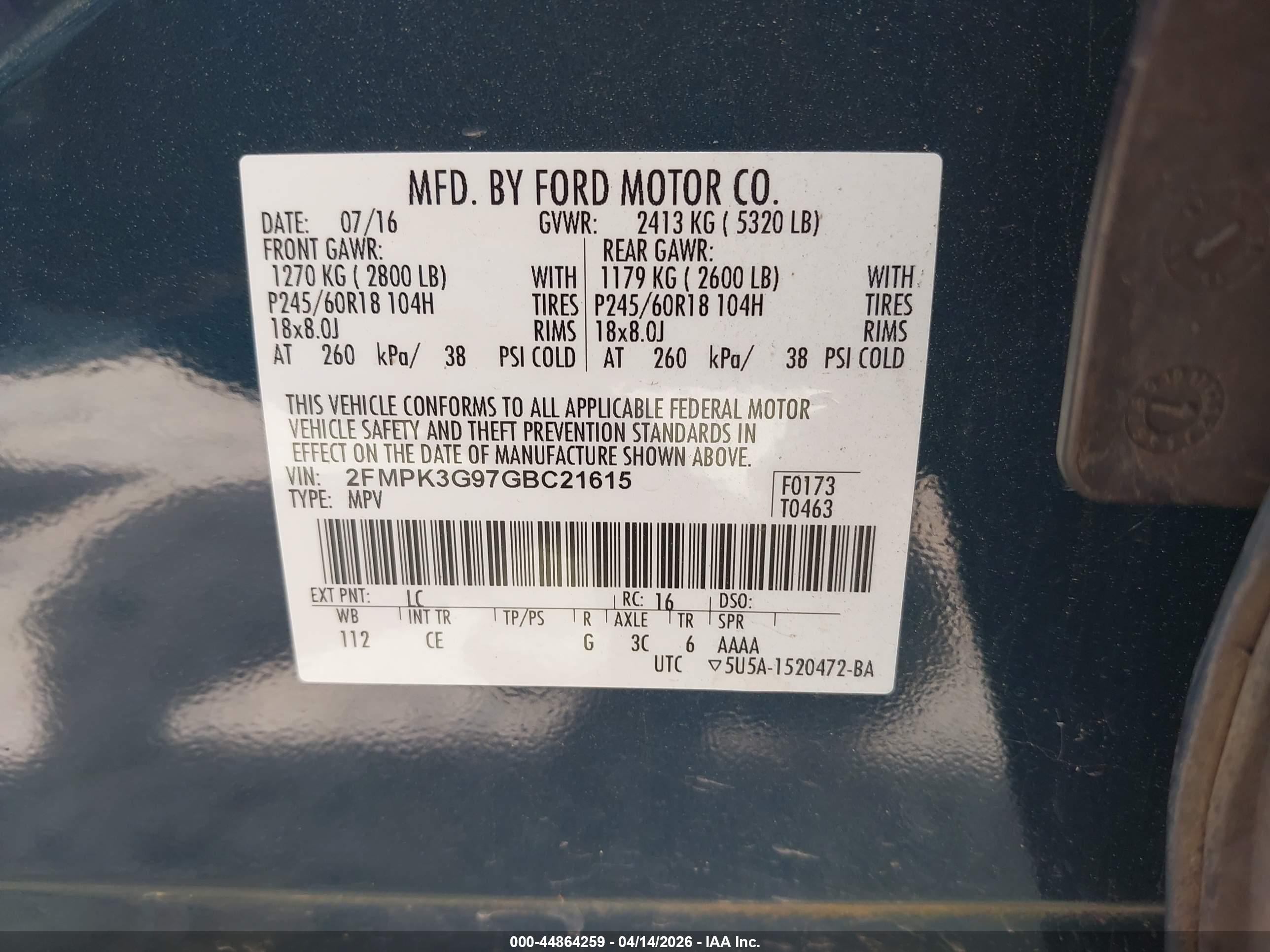 FORD EDGE image 9