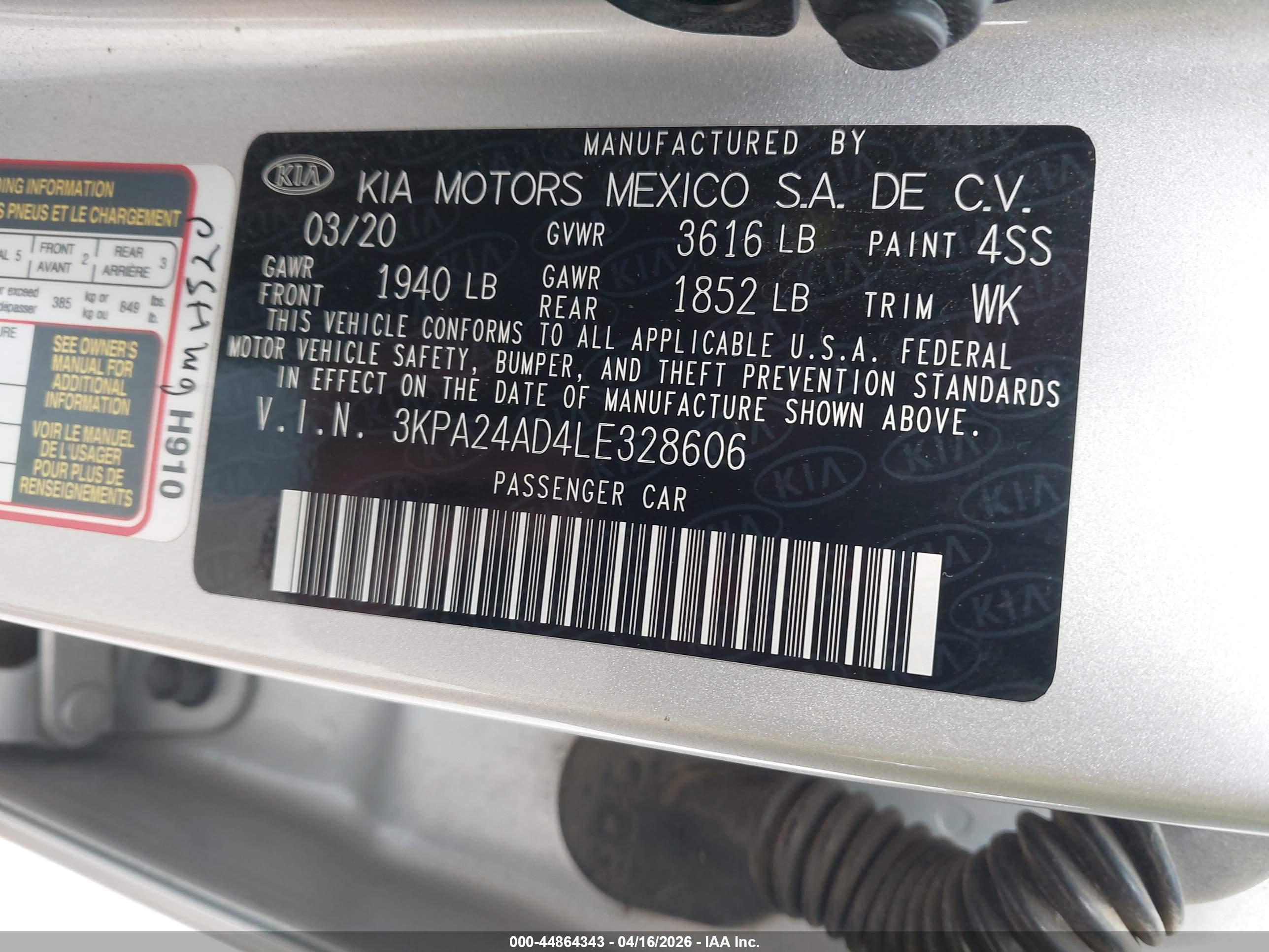 KIA RIO image 9