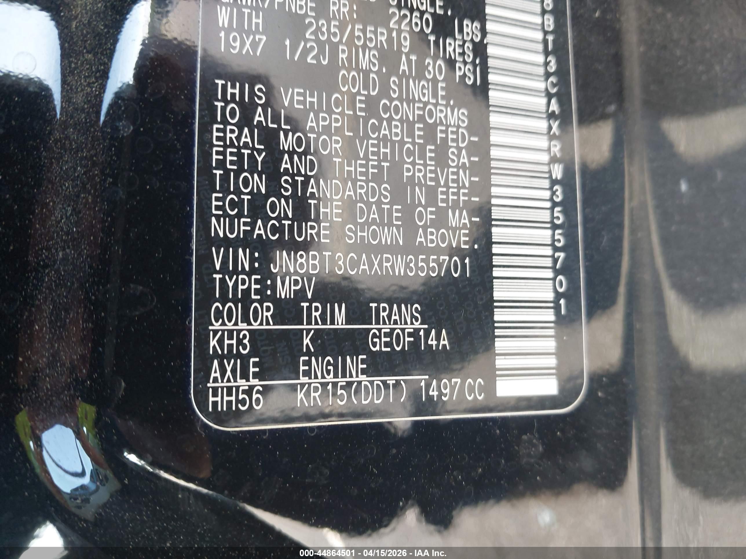 NISSAN ROGUE image 9