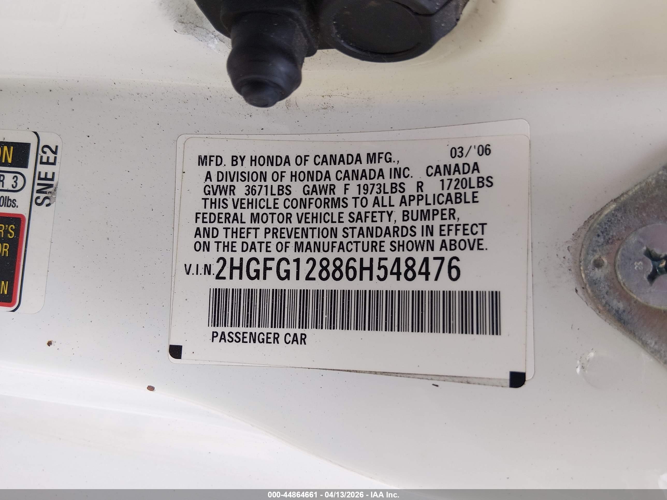 HONDA CIVIC image 9