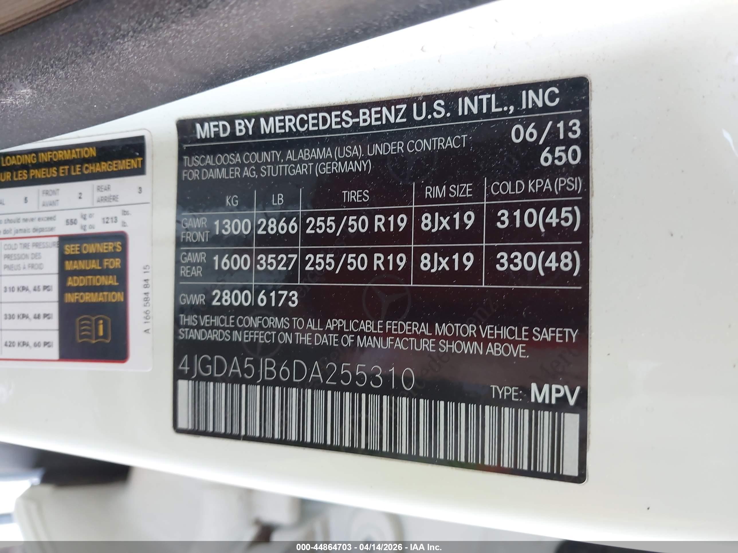 MERCEDES-BENZ ML image 9