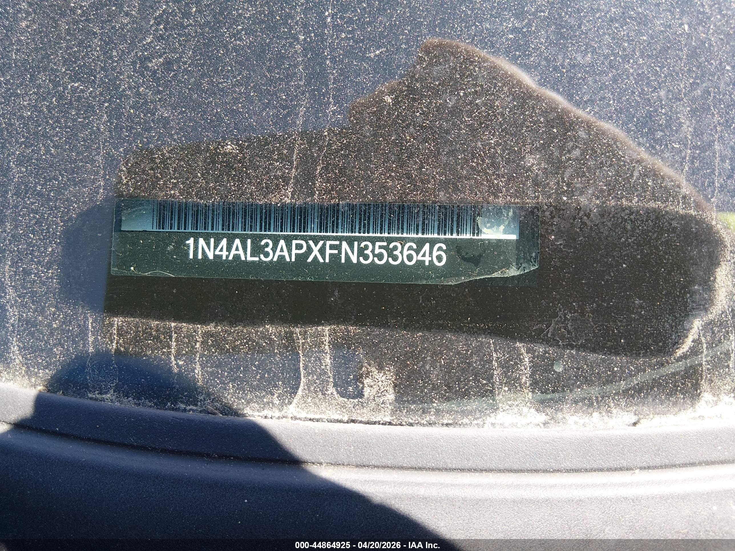 NISSAN ALTIMA image 9