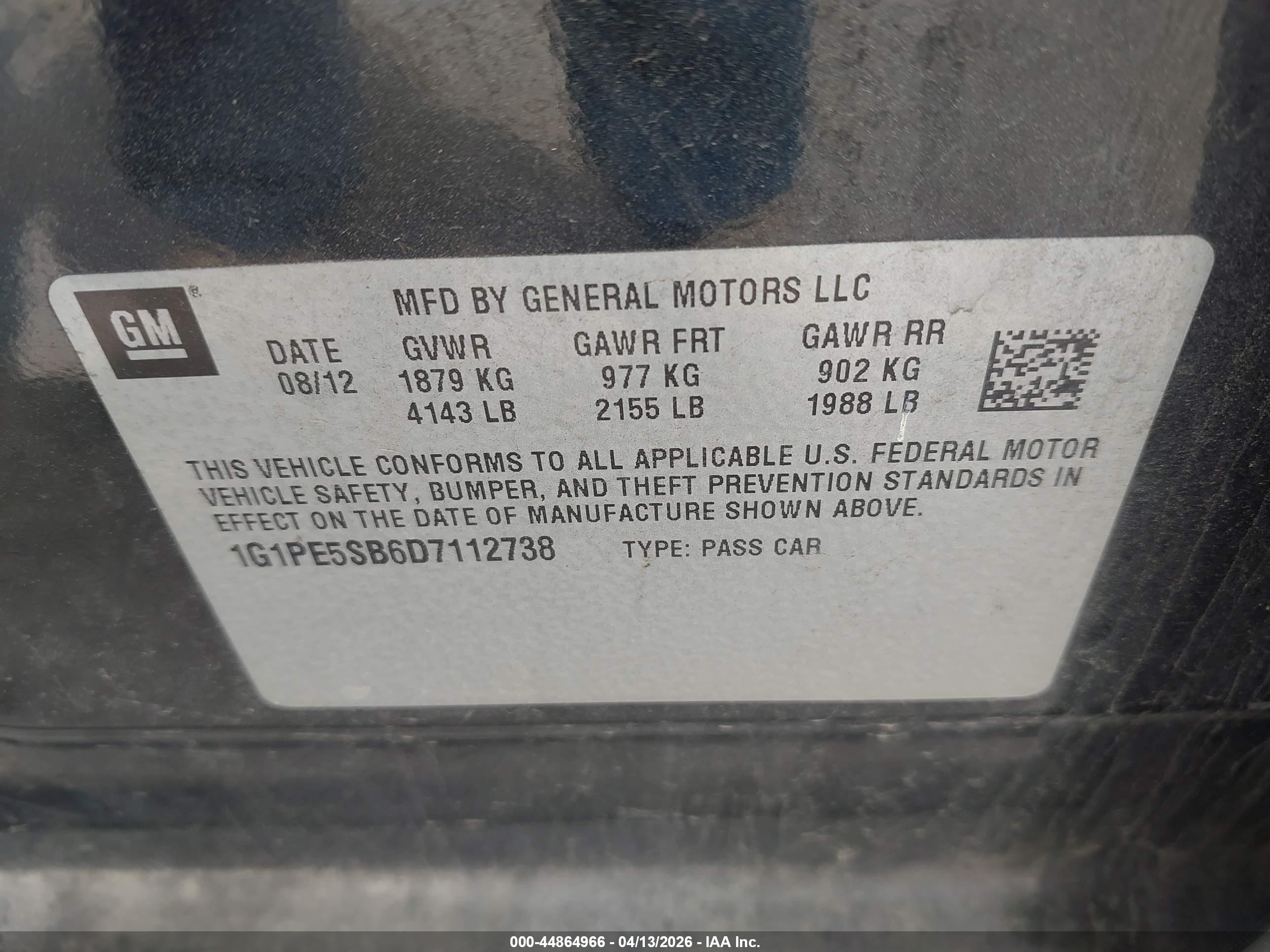 CHEVROLET CRUZE image 9