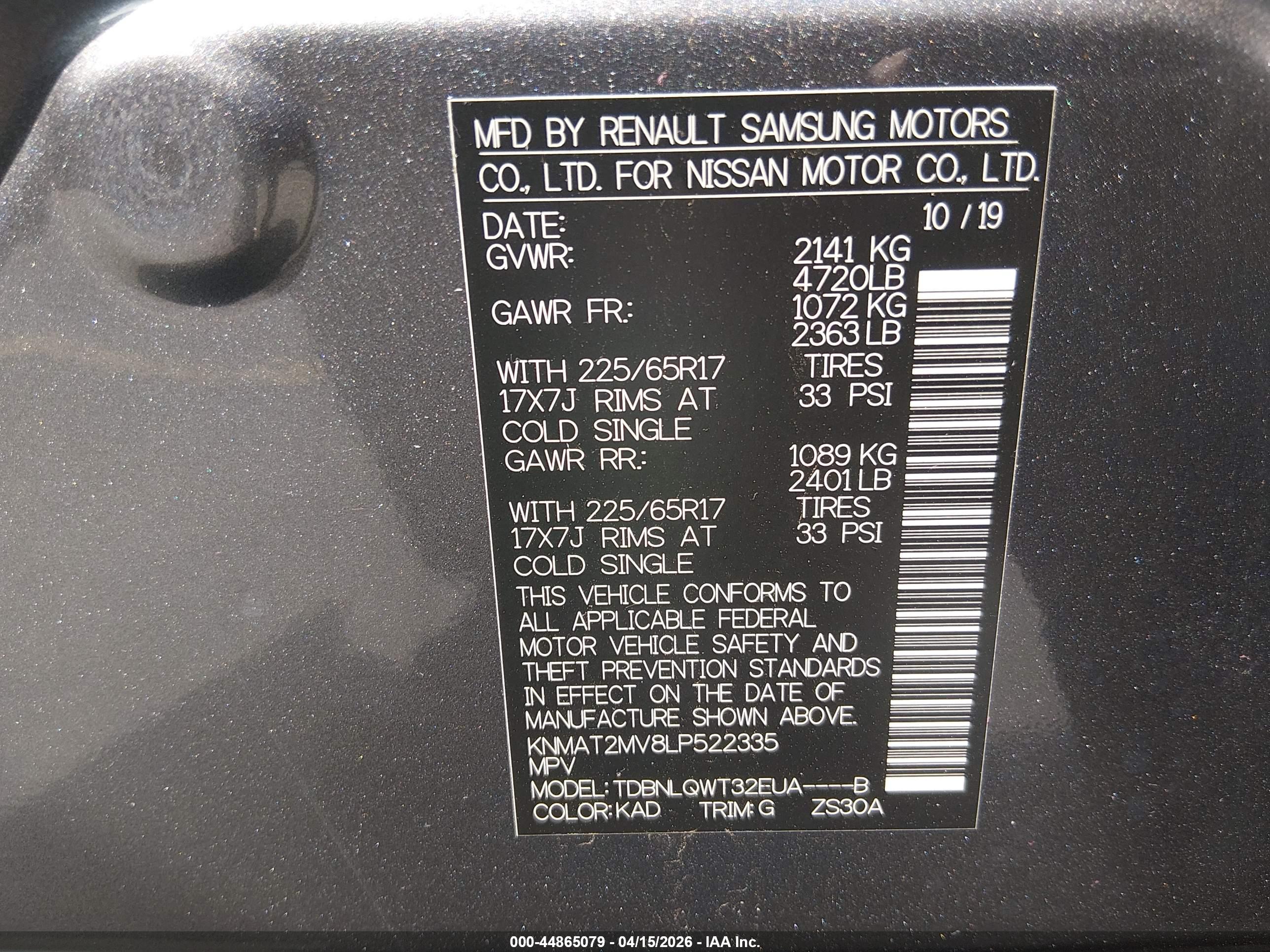 NISSAN ROGUE image 9