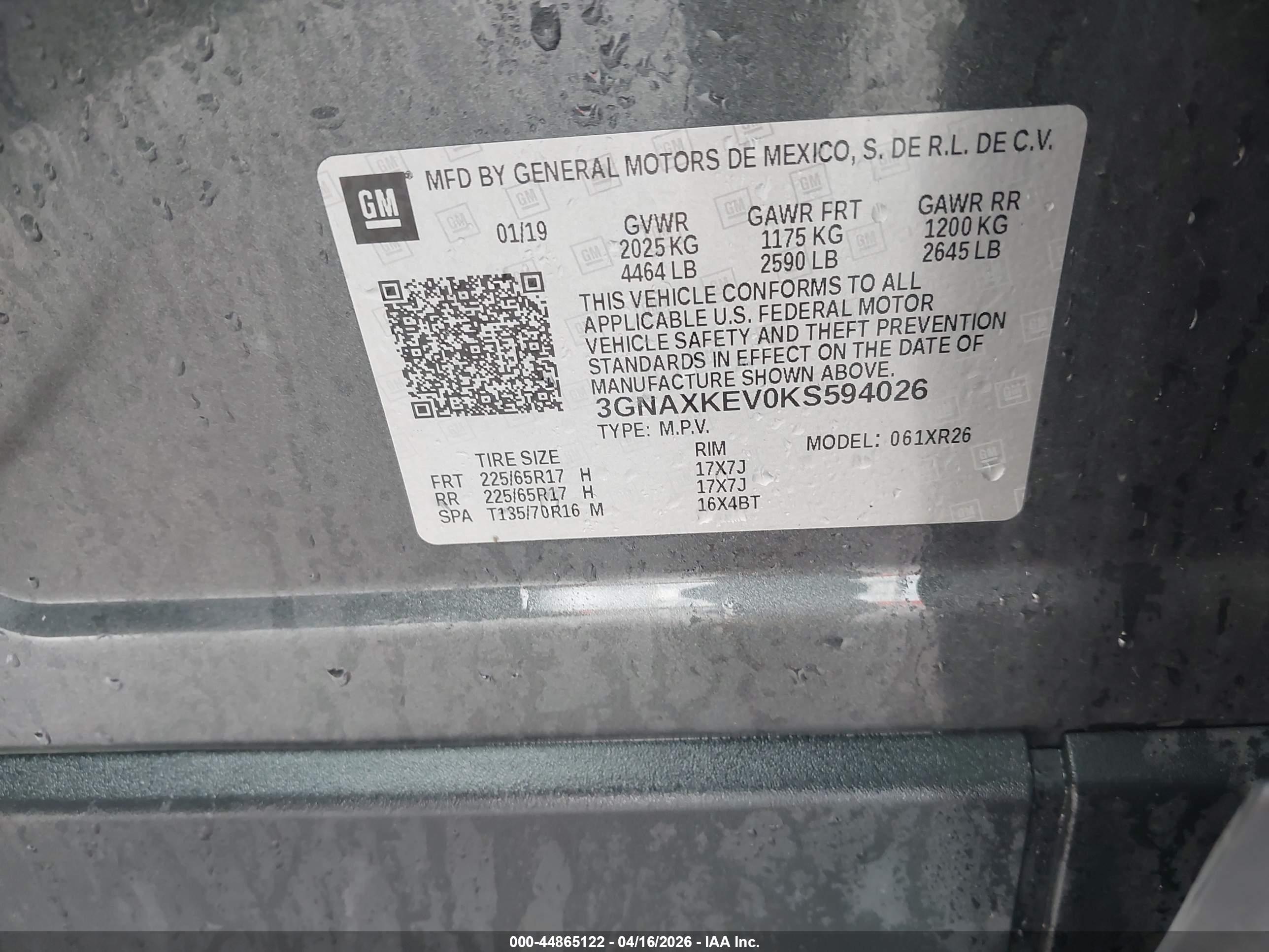 CHEVROLET EQUINOX image 9