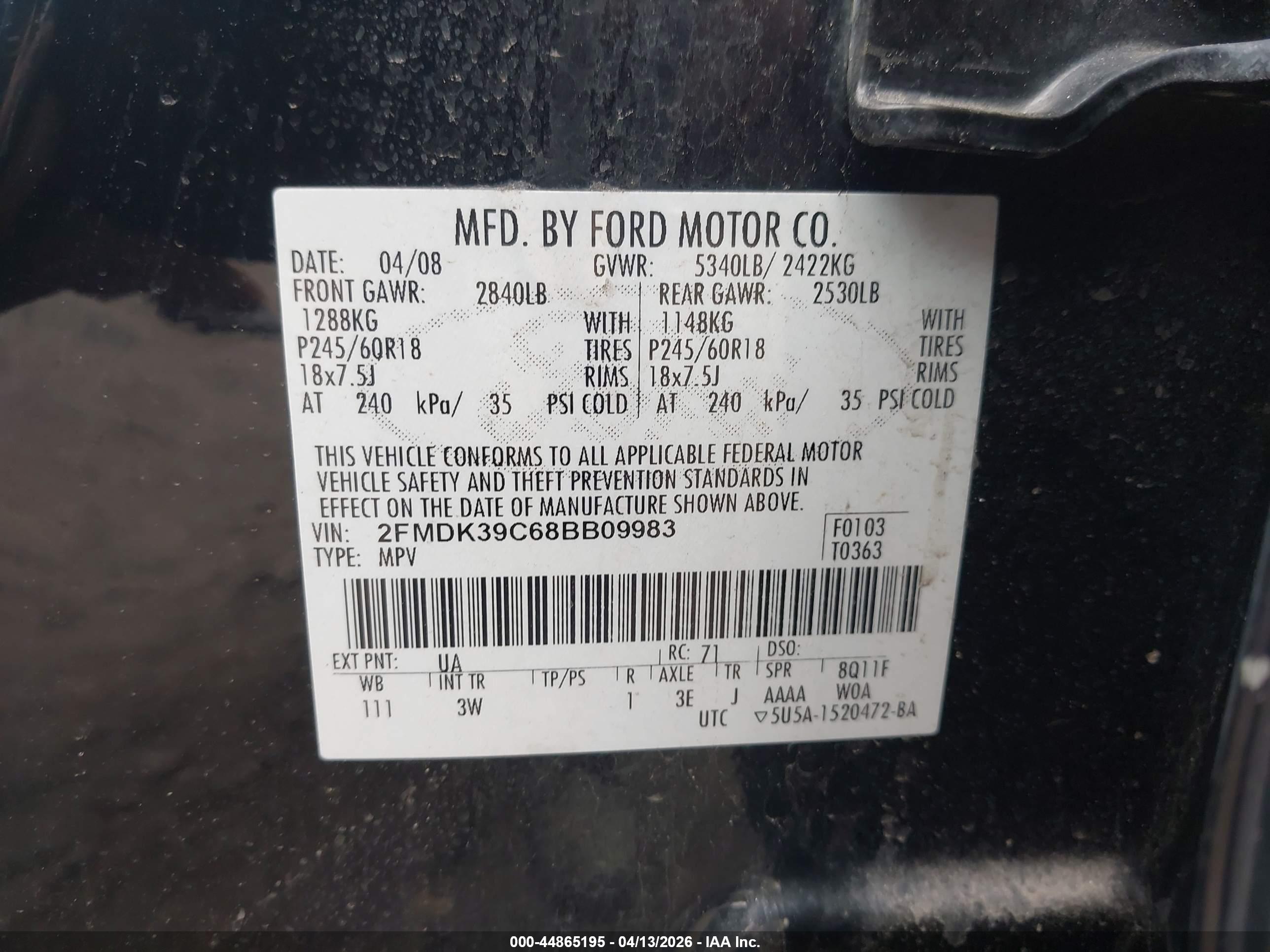 FORD EDGE image 9