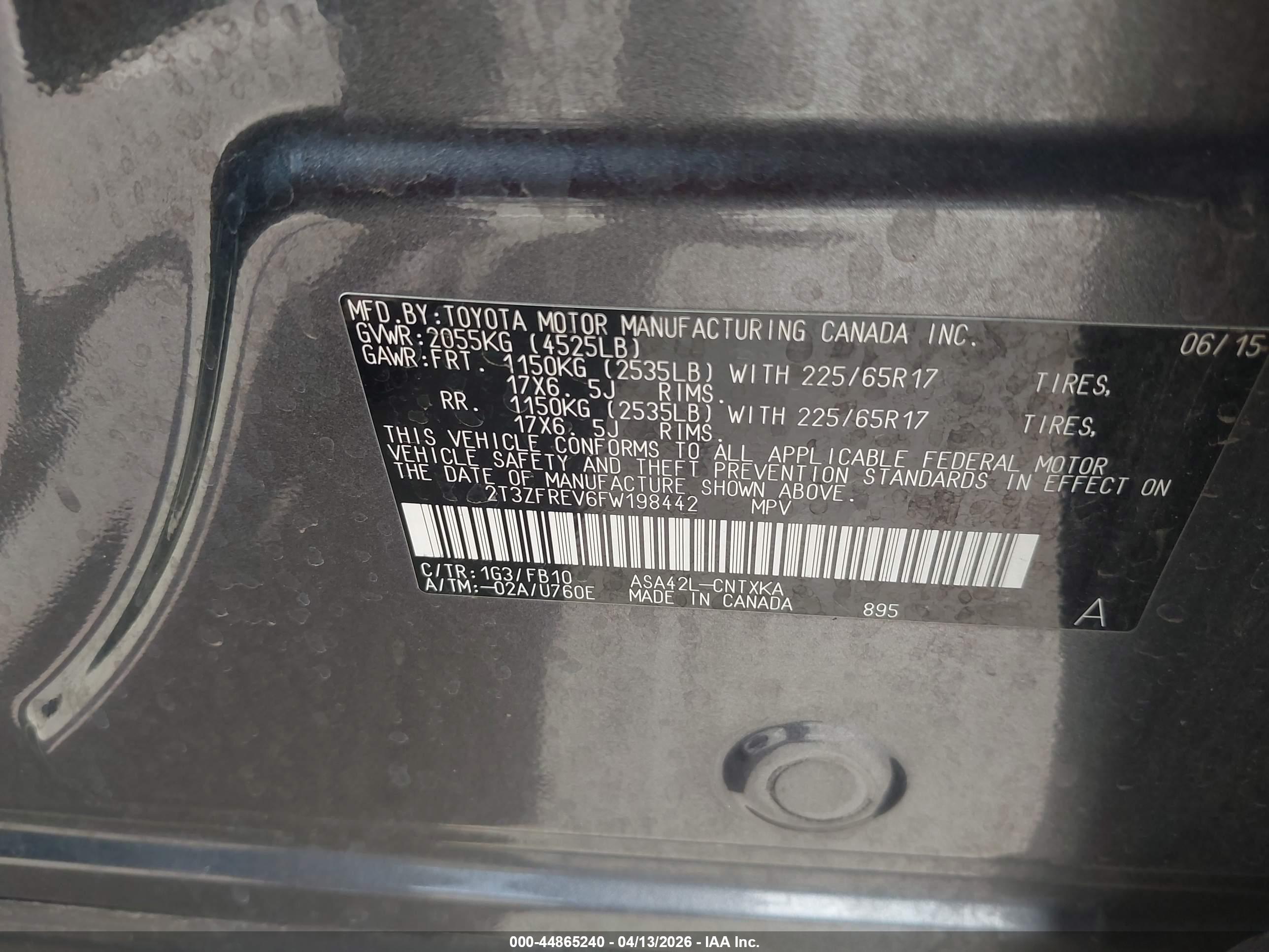 TOYOTA RAV4 image 9