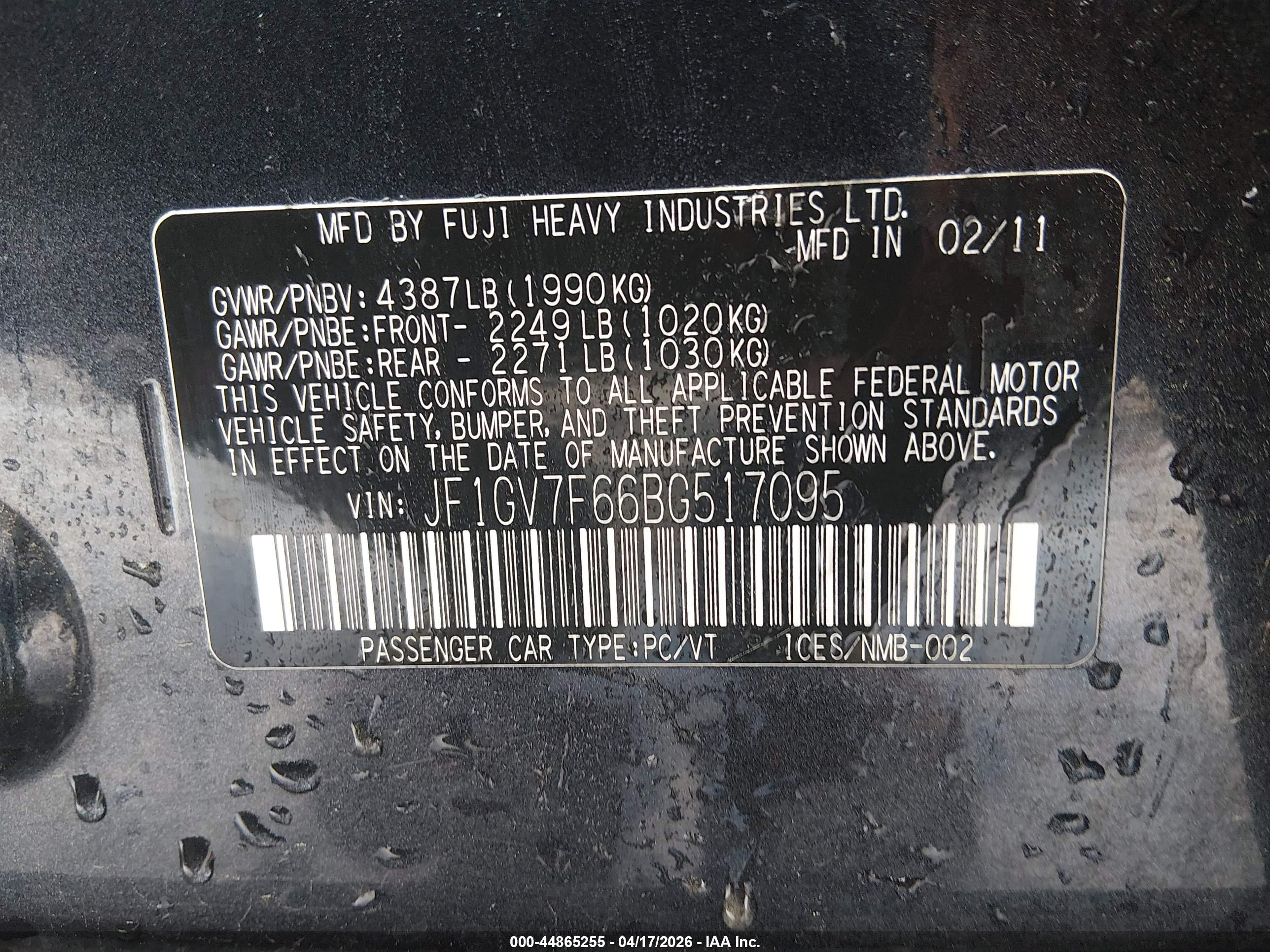 SUBARU IMPREZA image 9