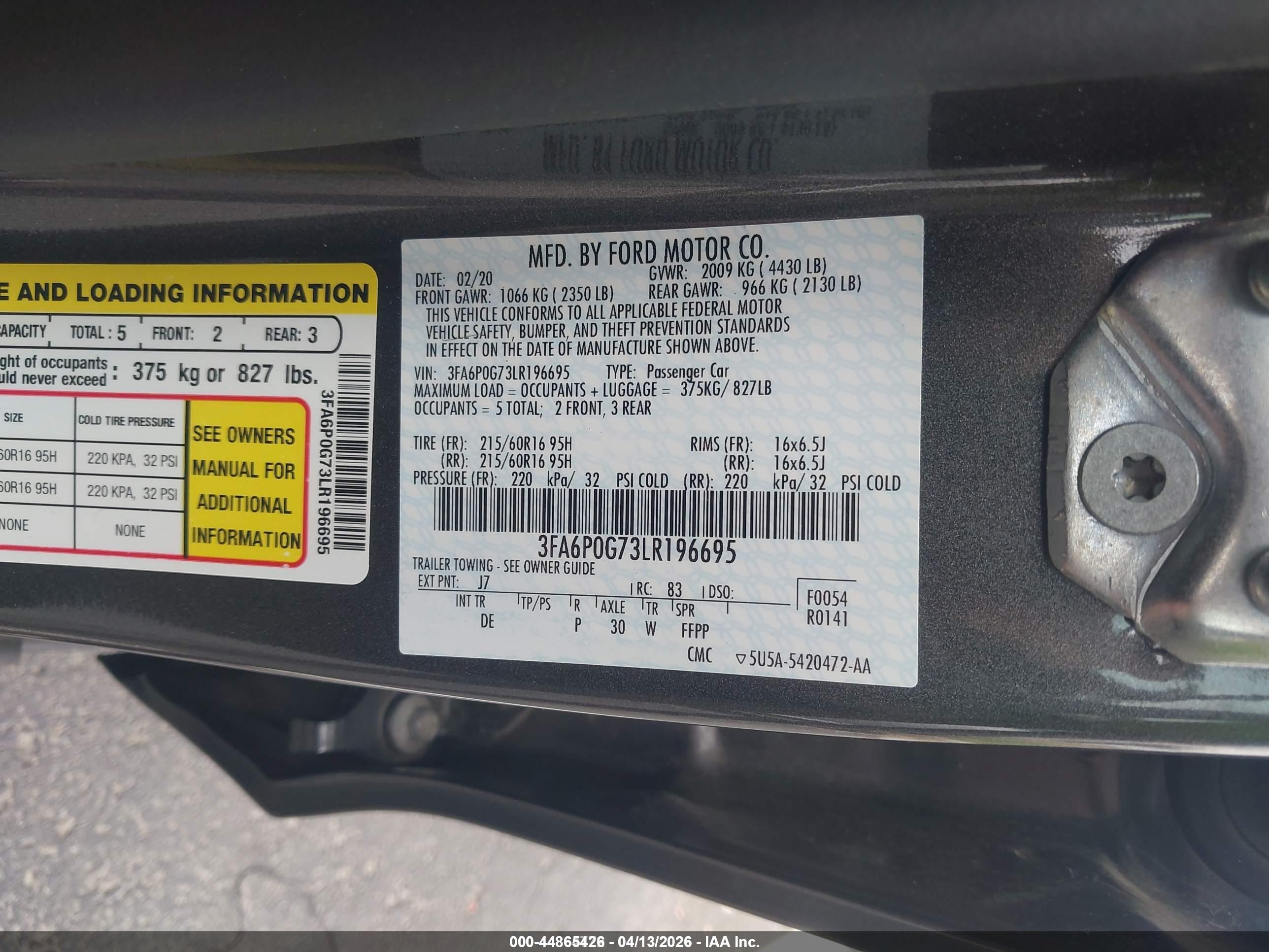 FORD FUSION image 9