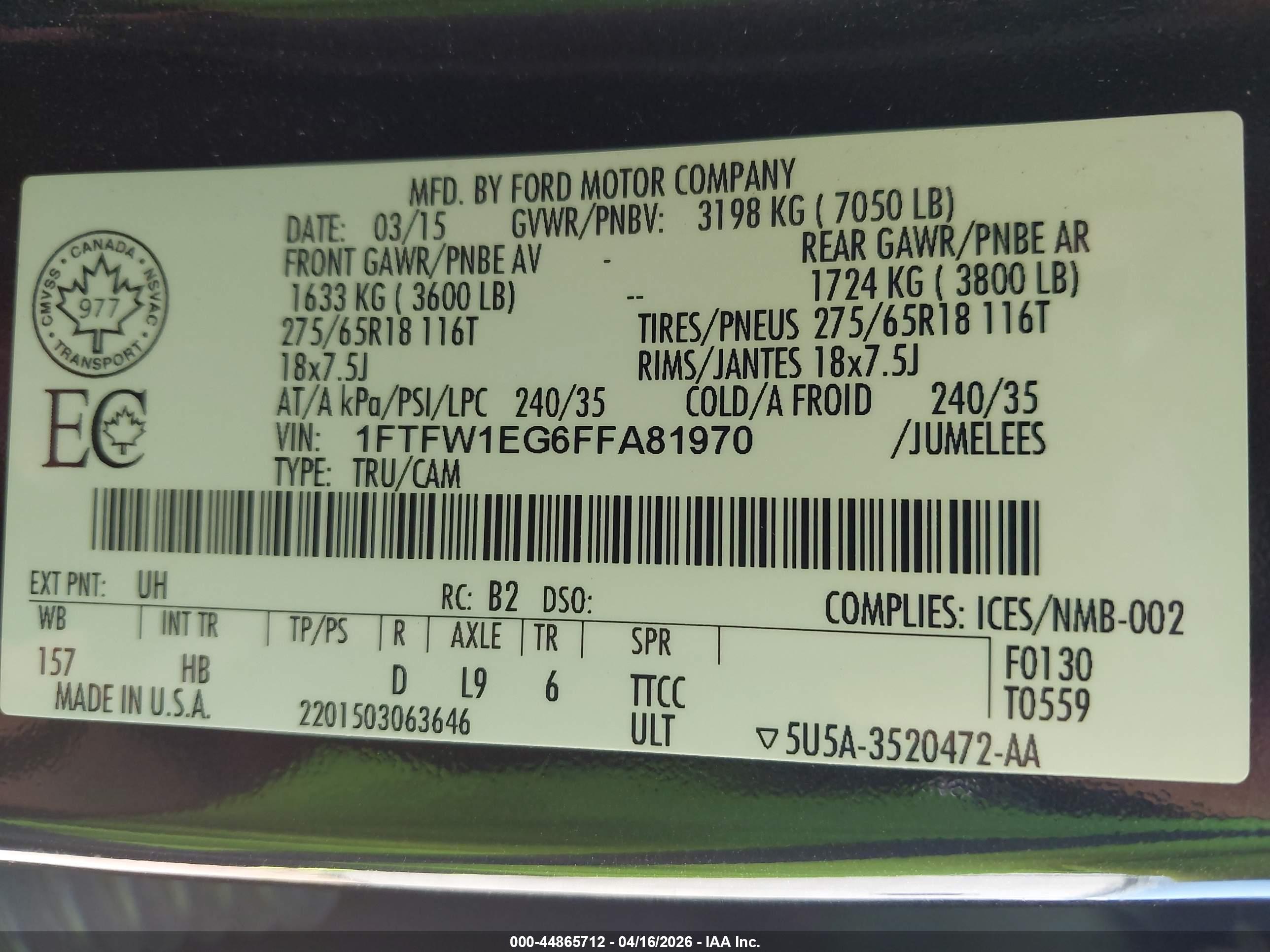 FORD F-150 image 9