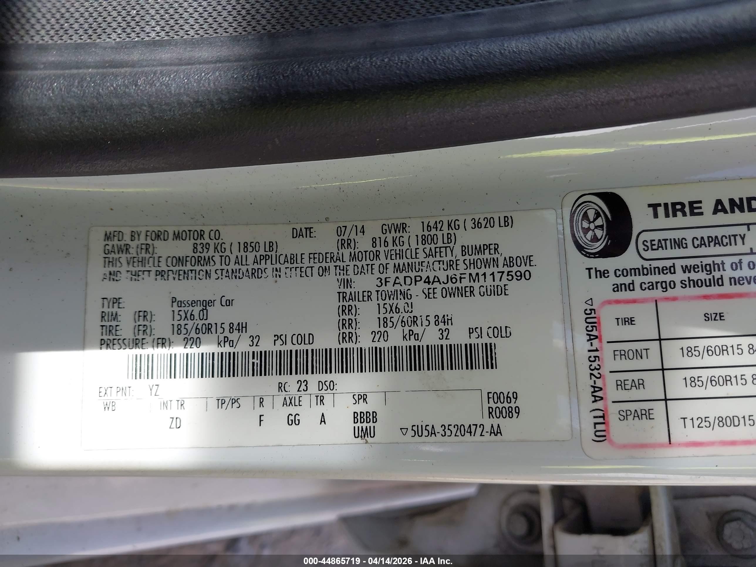 FORD FIESTA image 9