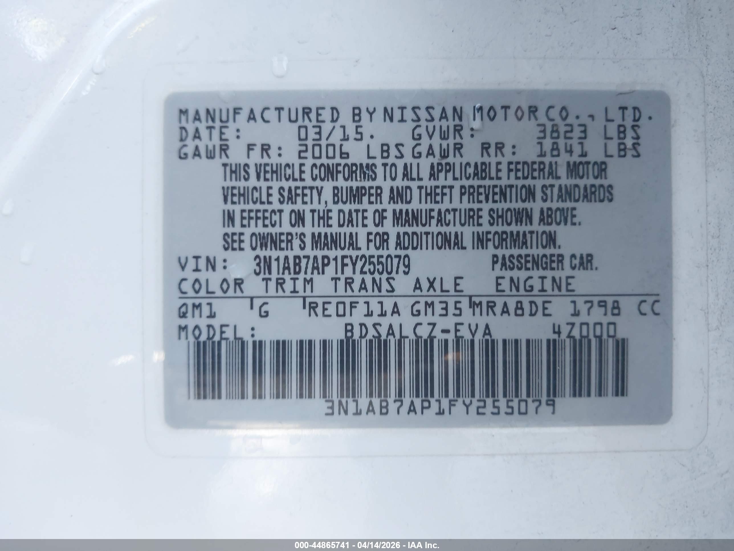 NISSAN SENTRA image 9