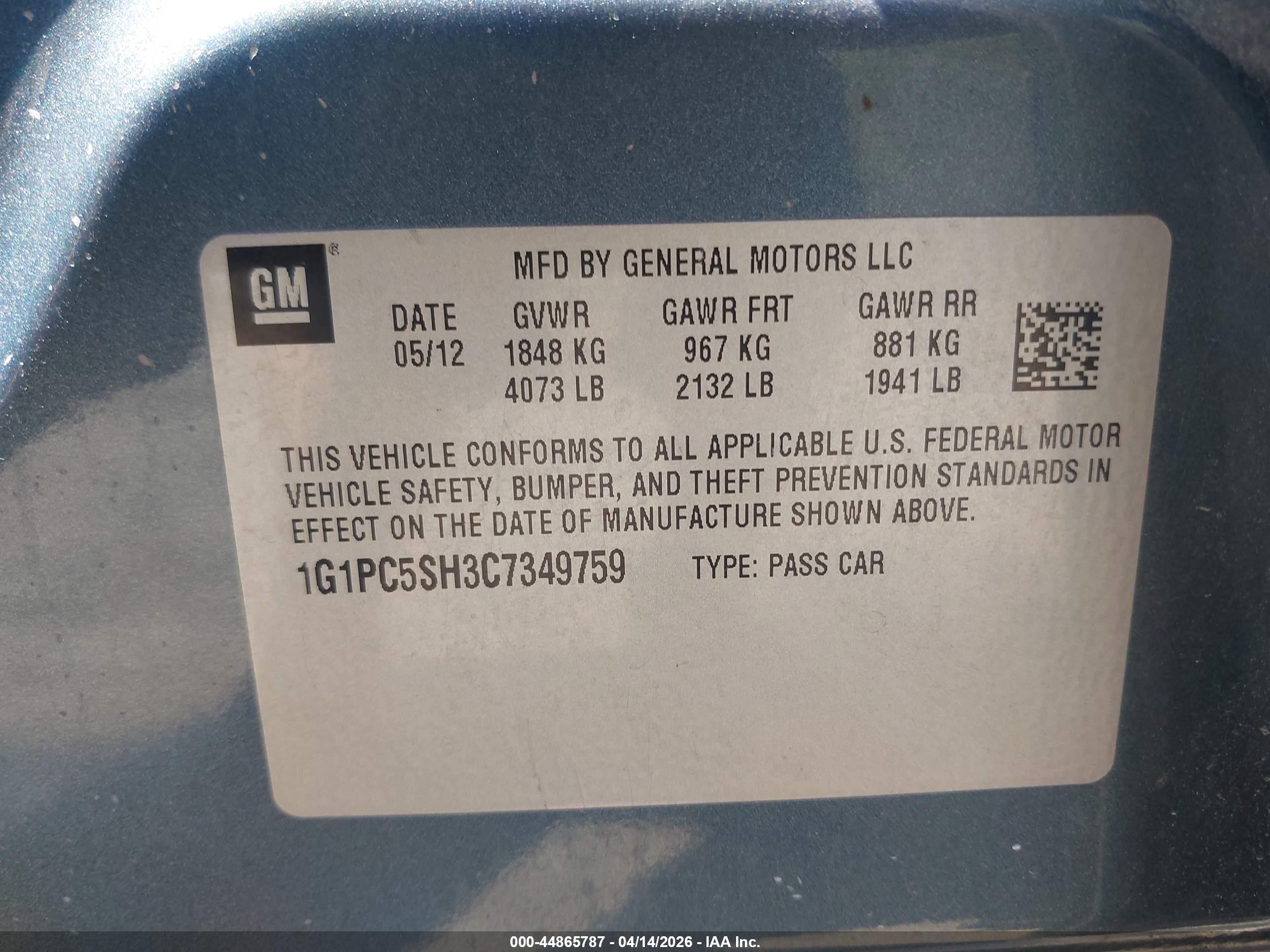 CHEVROLET CRUZE image 9