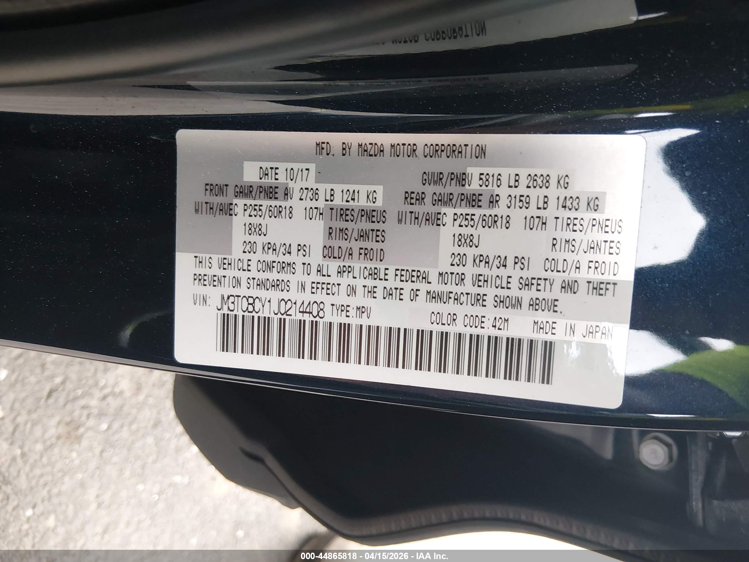 MAZDA CX-9 image 9