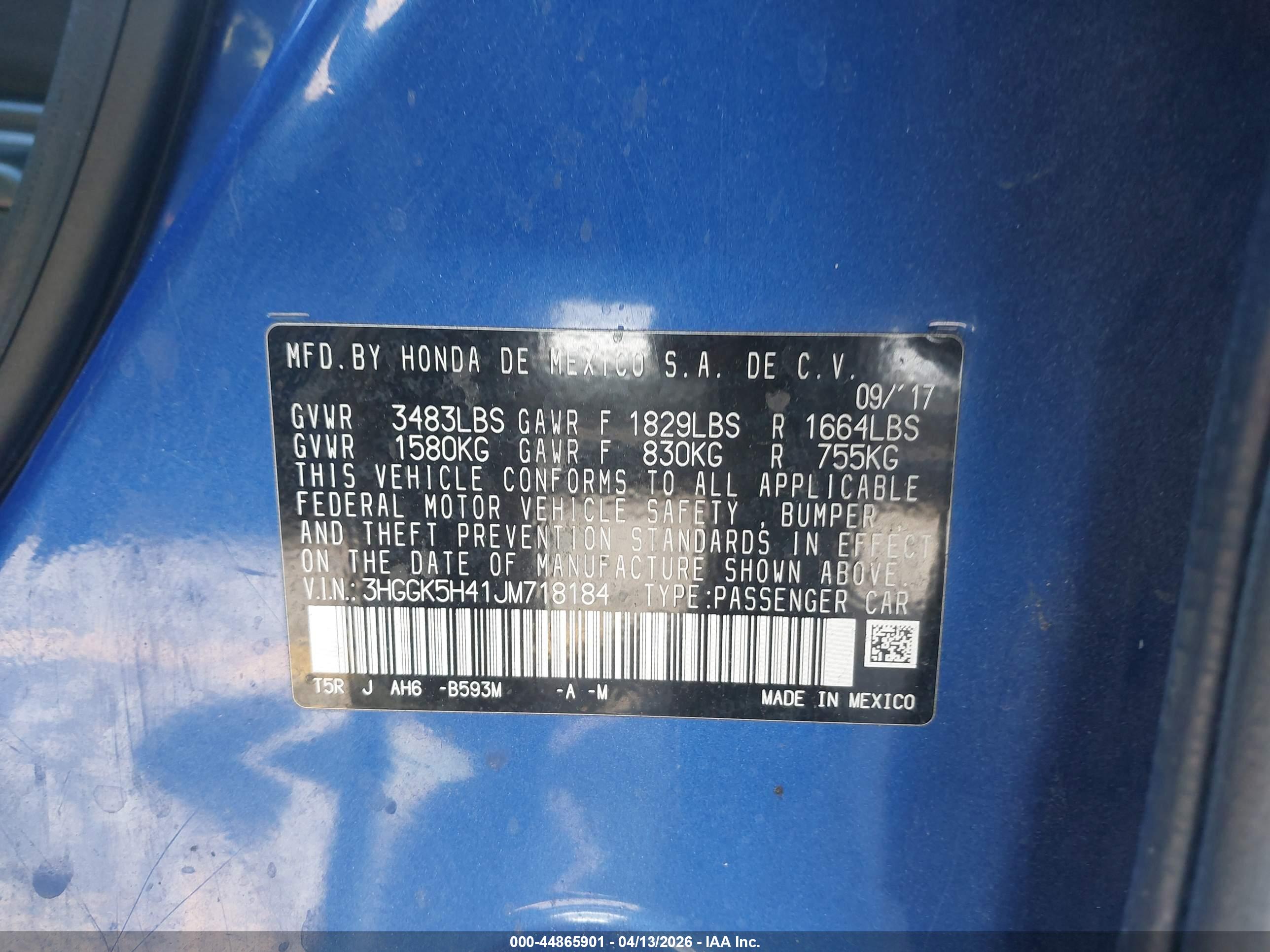 HONDA FIT image 9