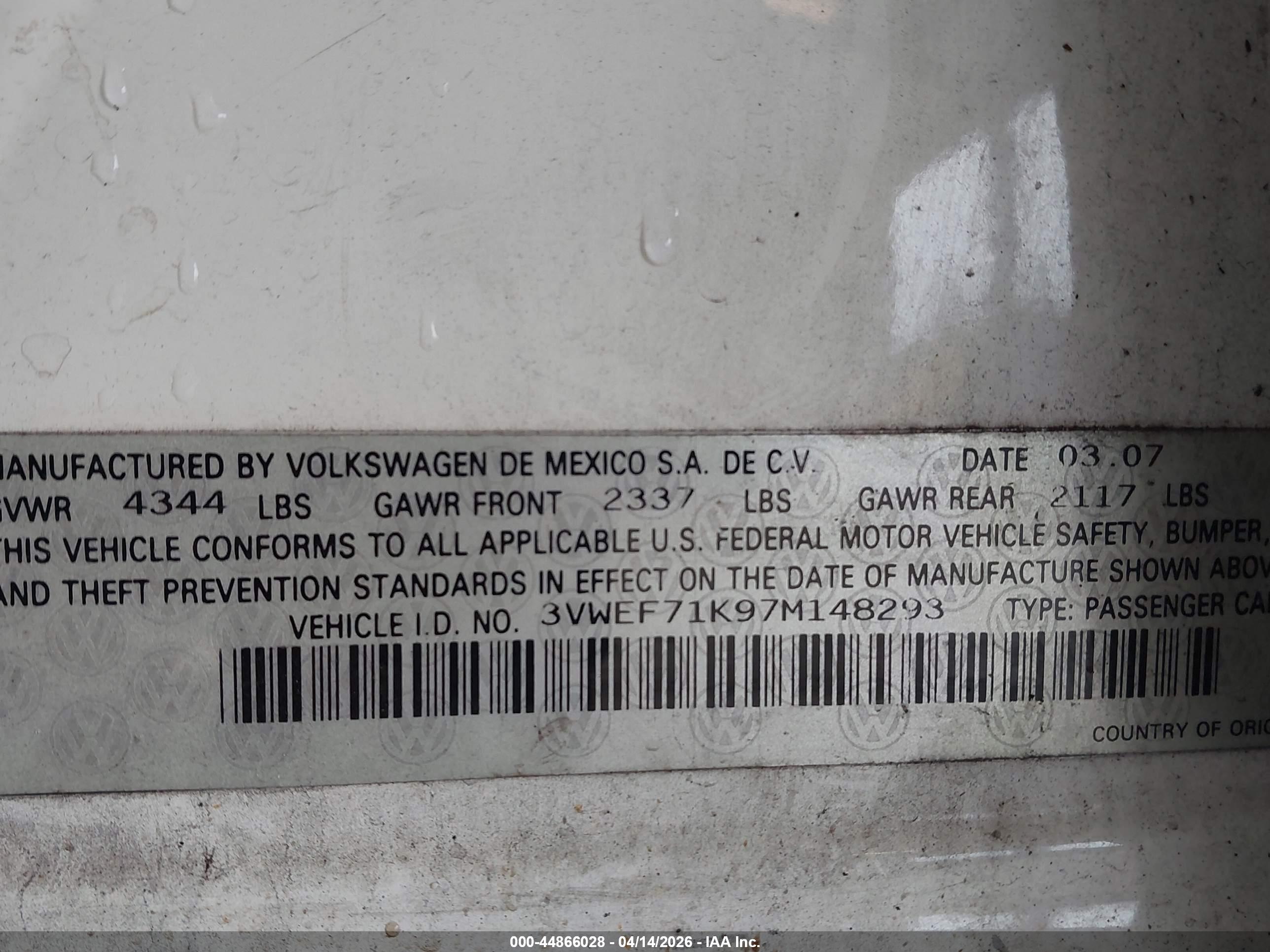 VOLKSWAGEN JETTA image 9