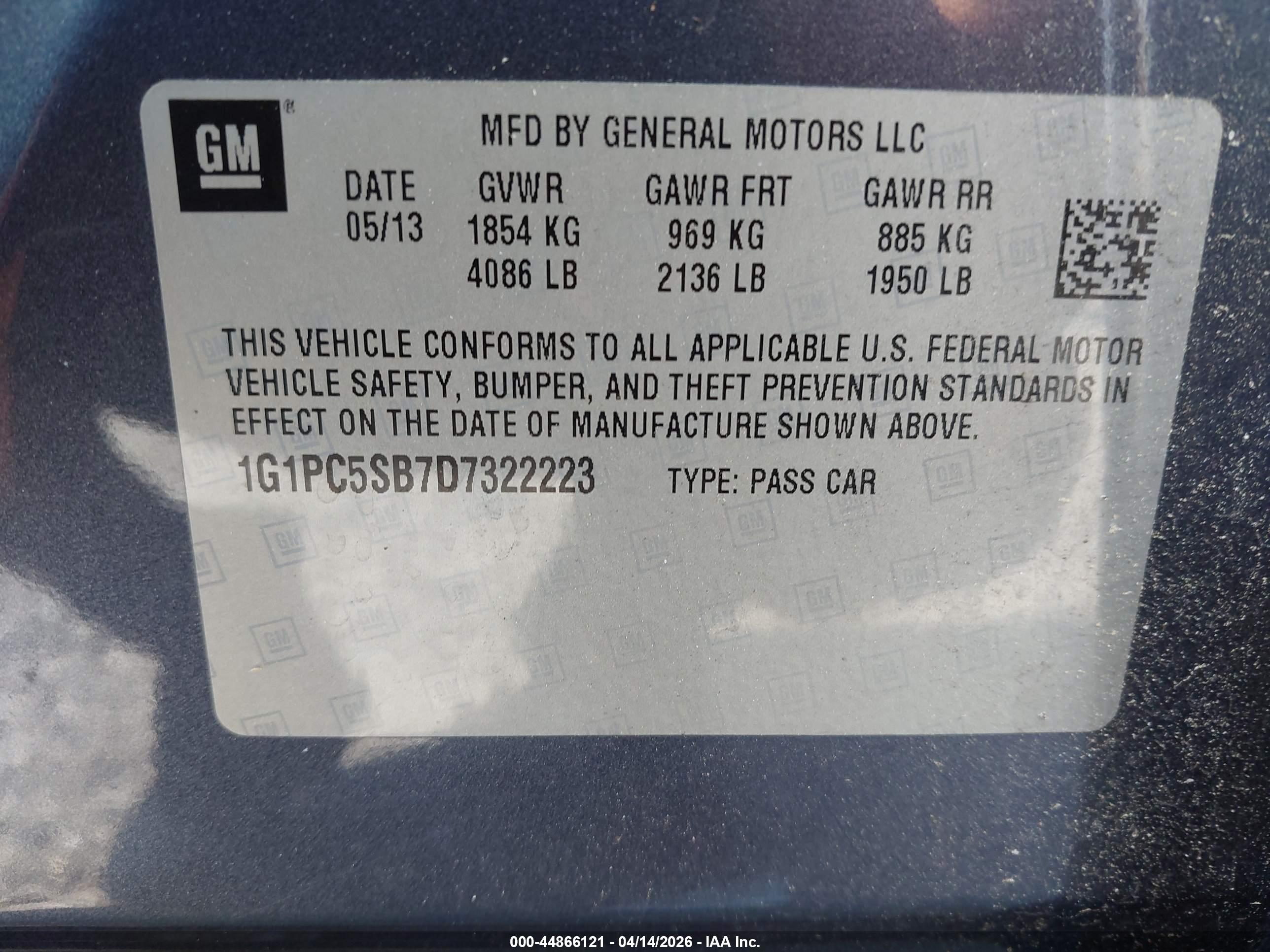 CHEVROLET CRUZE image 9