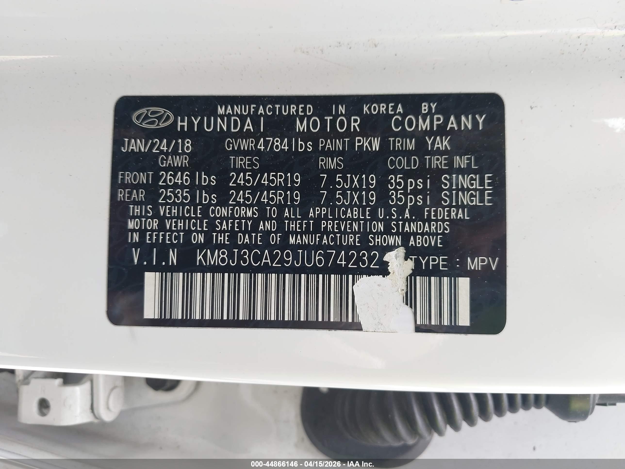 HYUNDAI TUCSON image 9