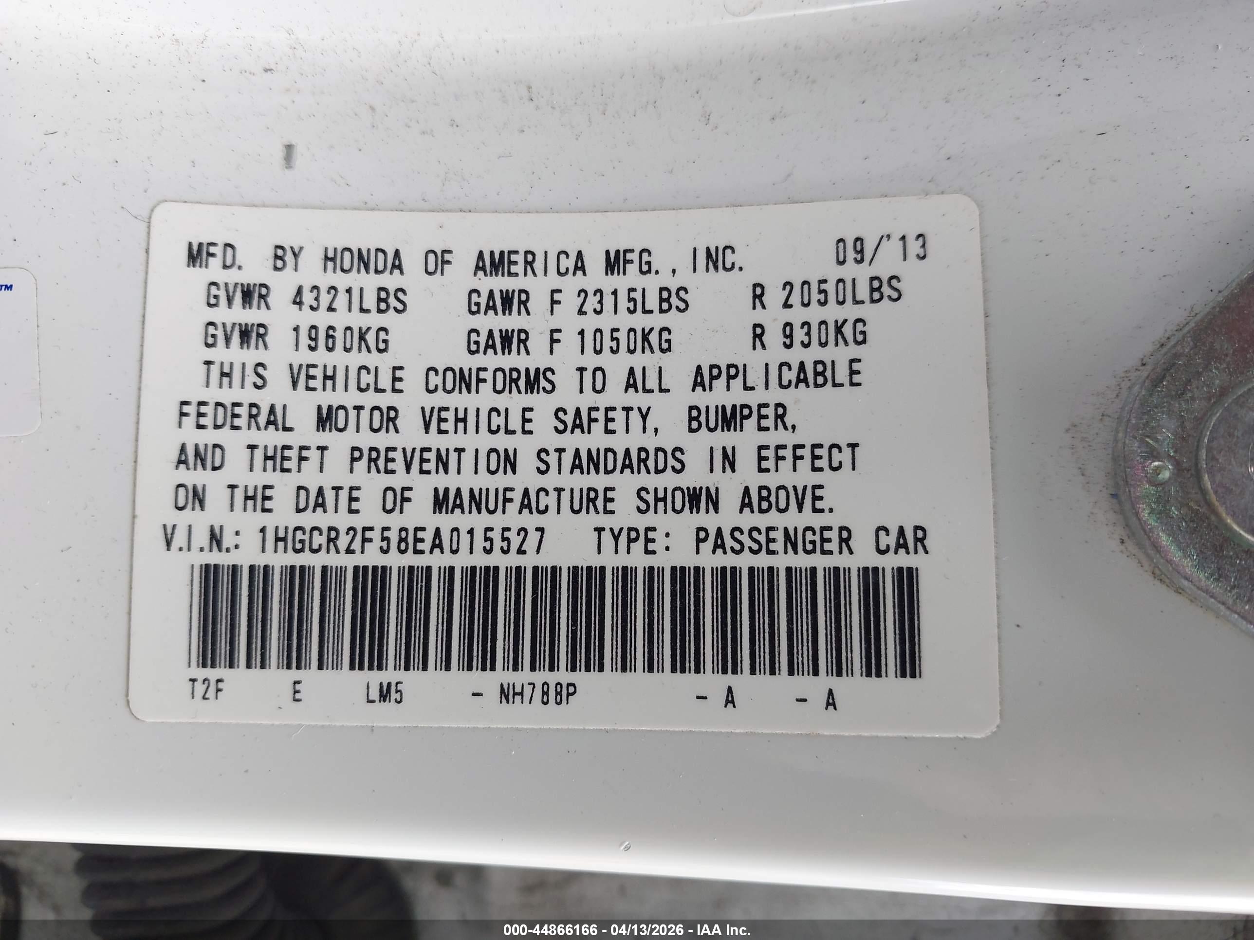 HONDA ACCORD image 9