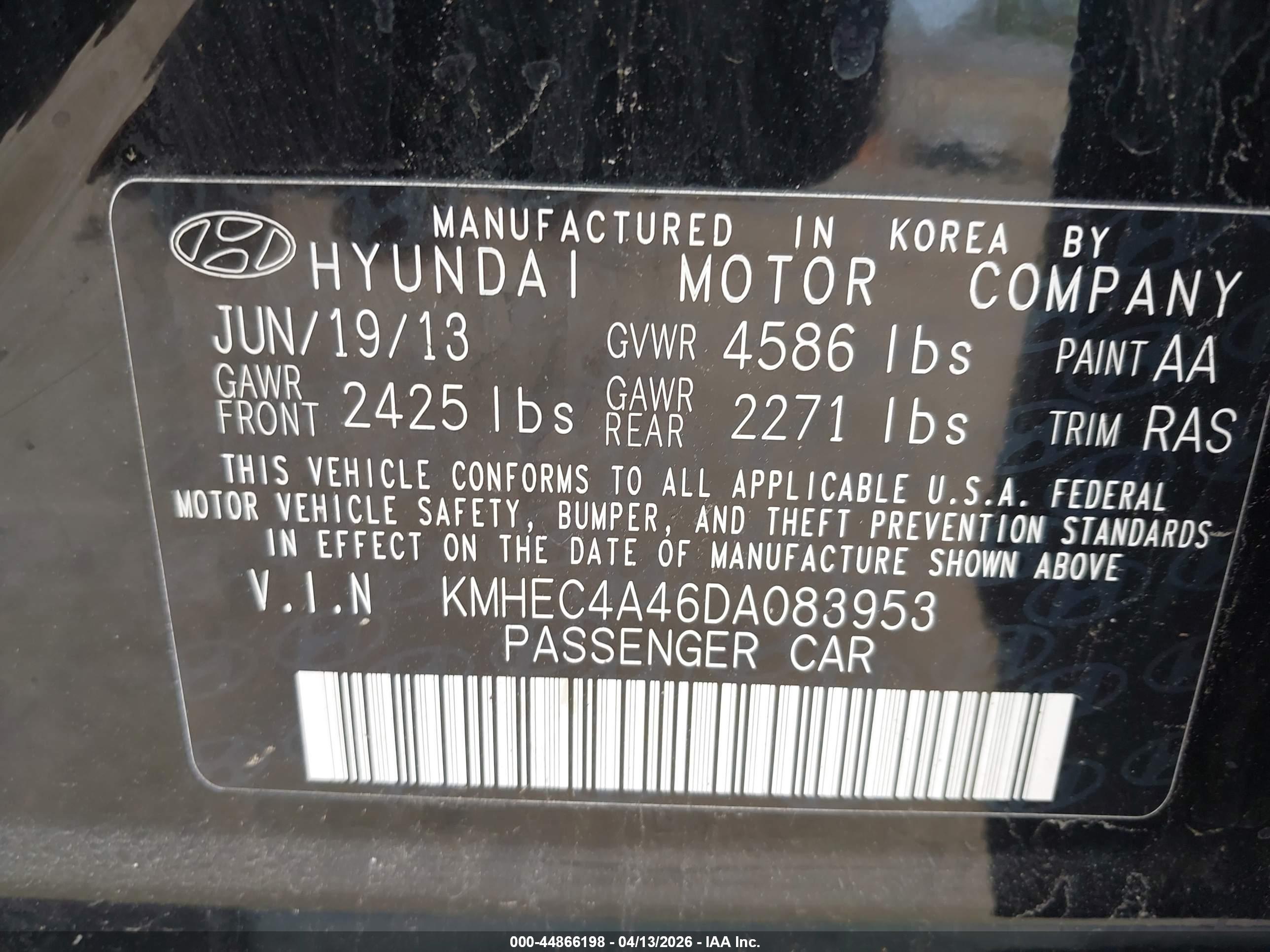 HYUNDAI SONATA image 9