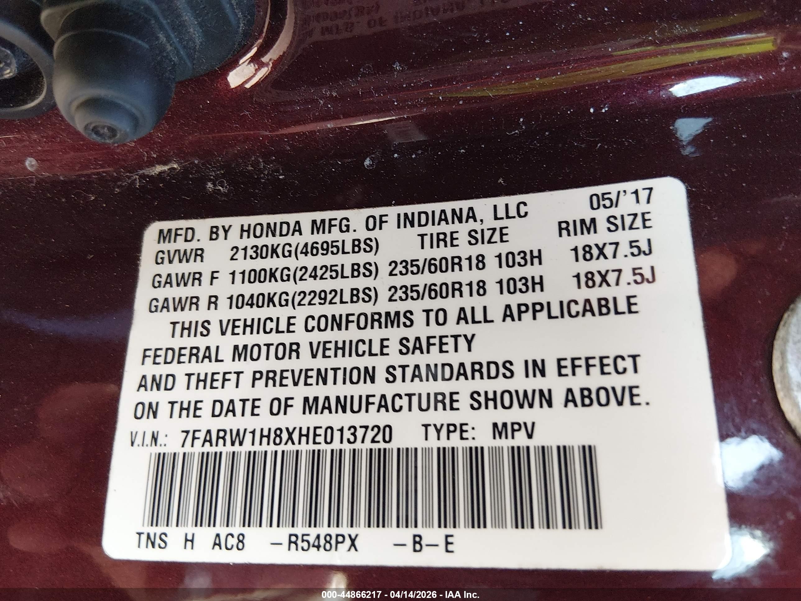 HONDA CR-V image 9