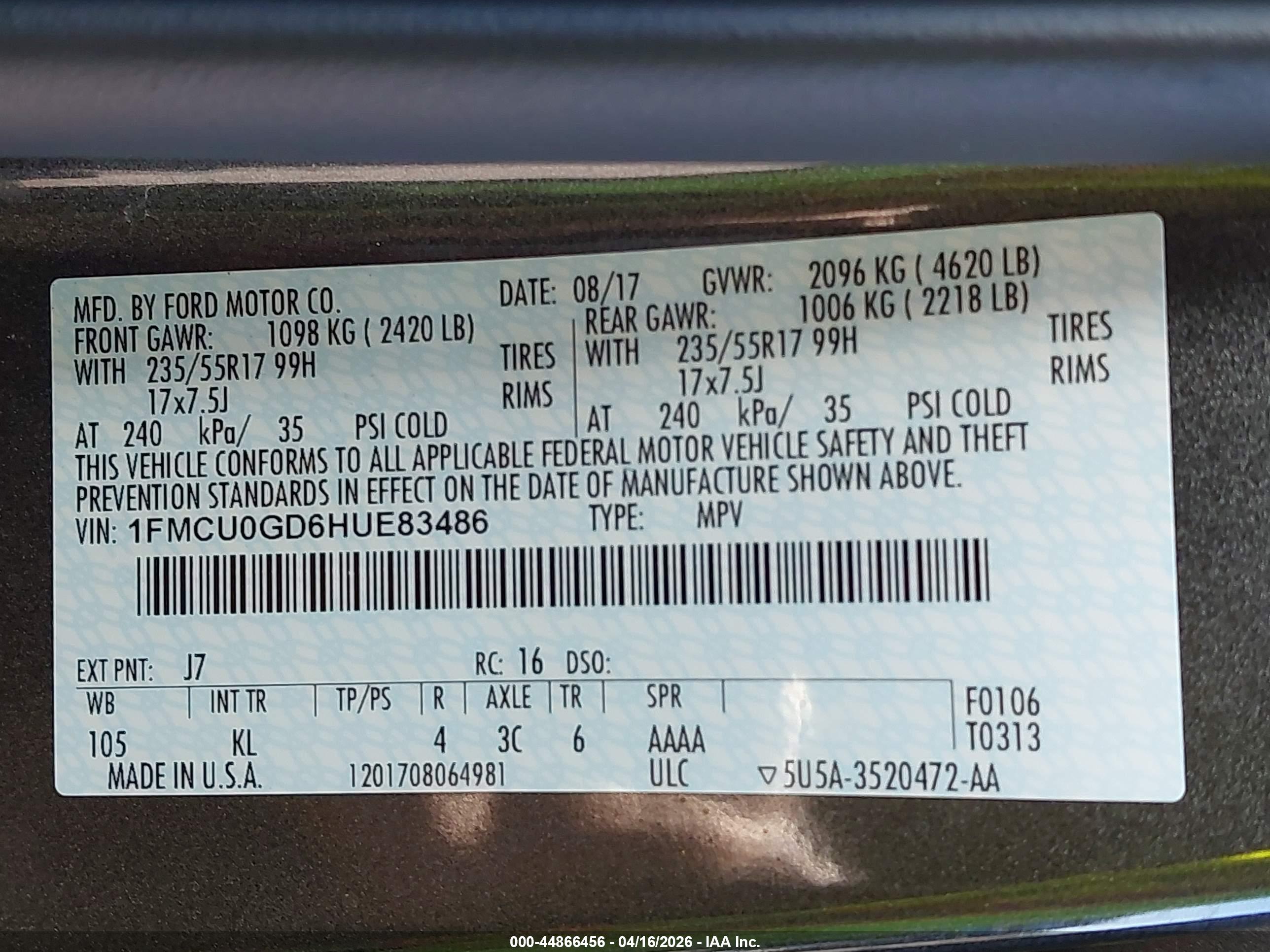 FORD ESCAPE image 9