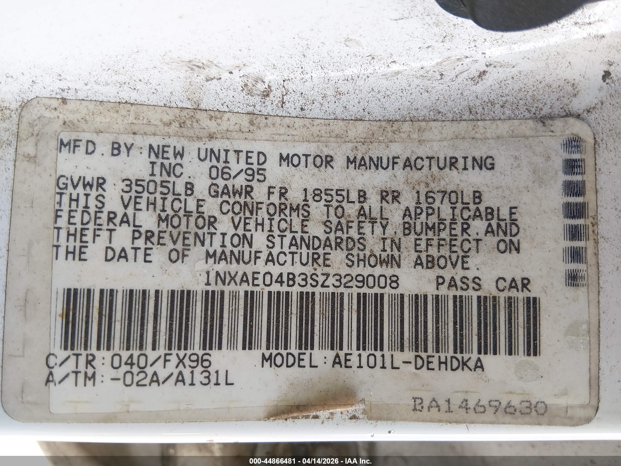 TOYOTA COROLLA image 9