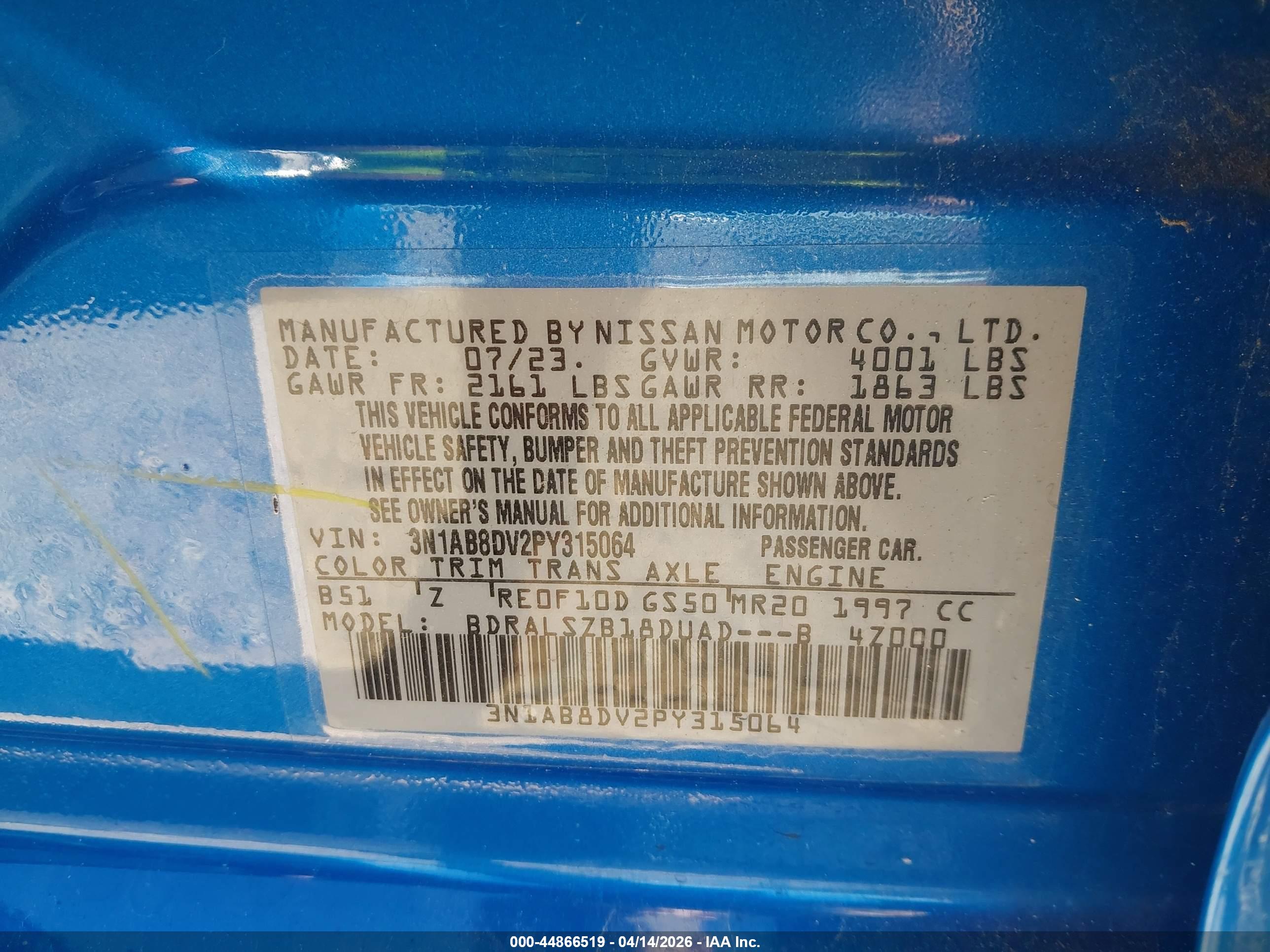 NISSAN SENTRA image 9