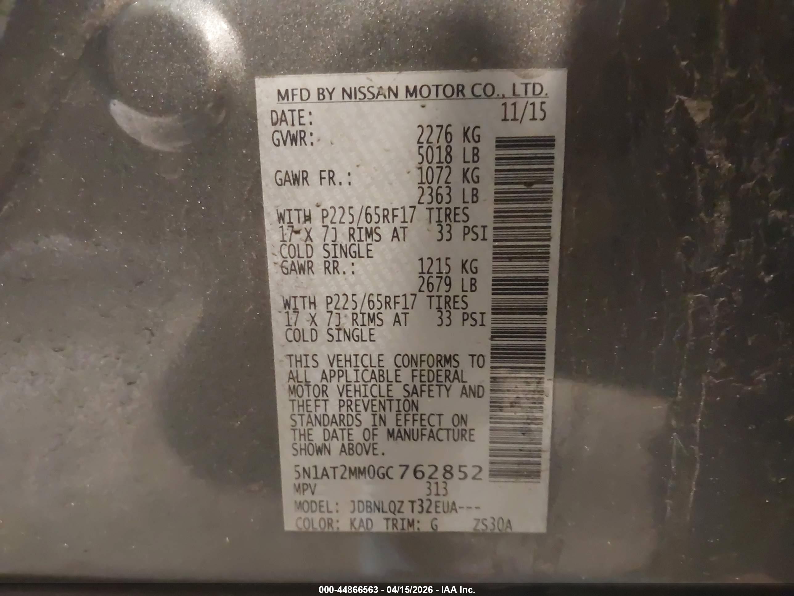 NISSAN ROGUE image 9