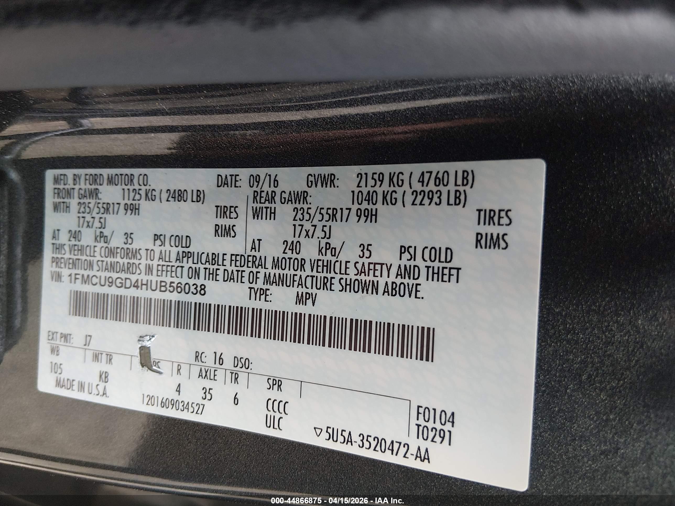 FORD ESCAPE image 9