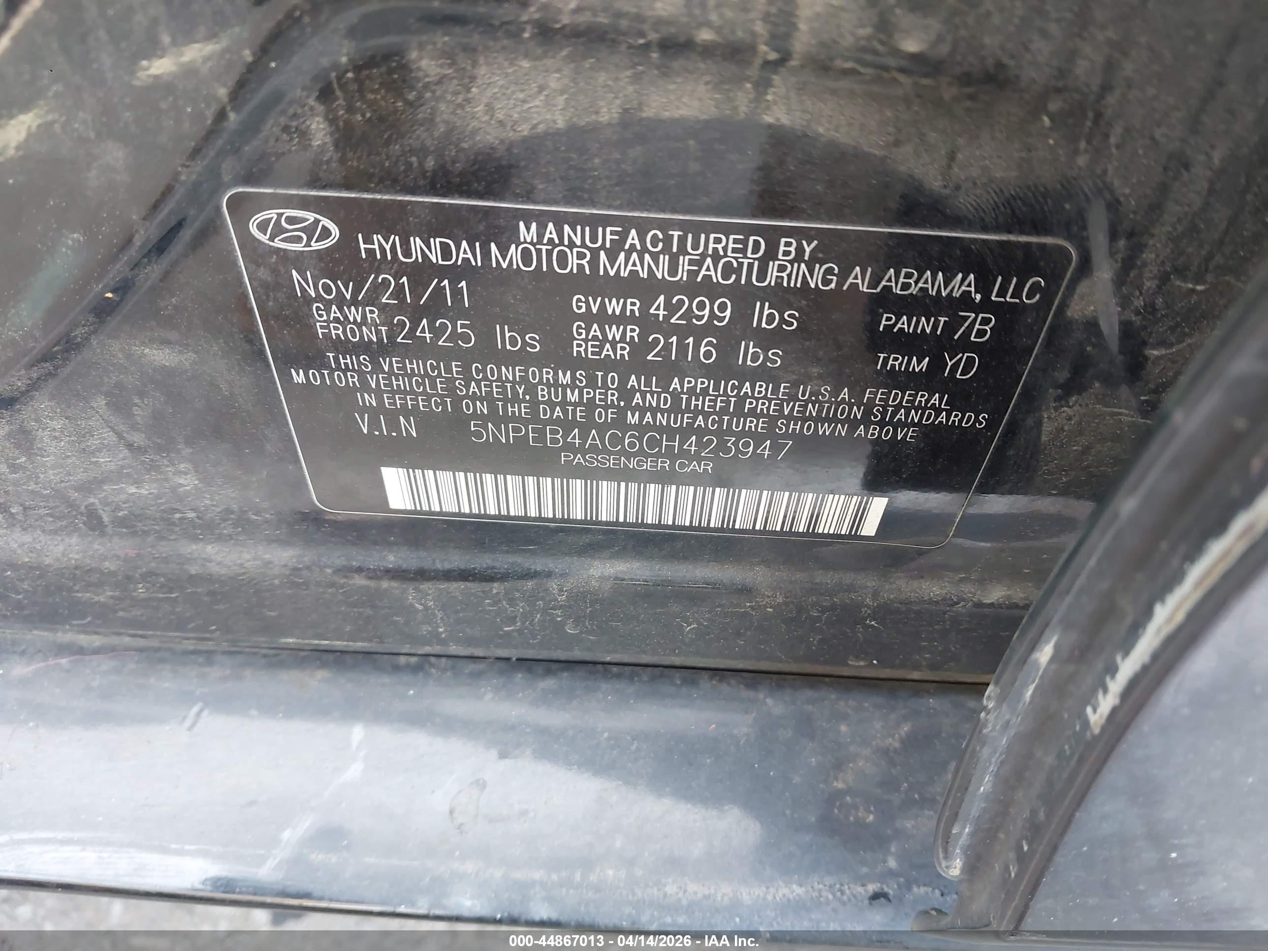 HYUNDAI SONATA image 9