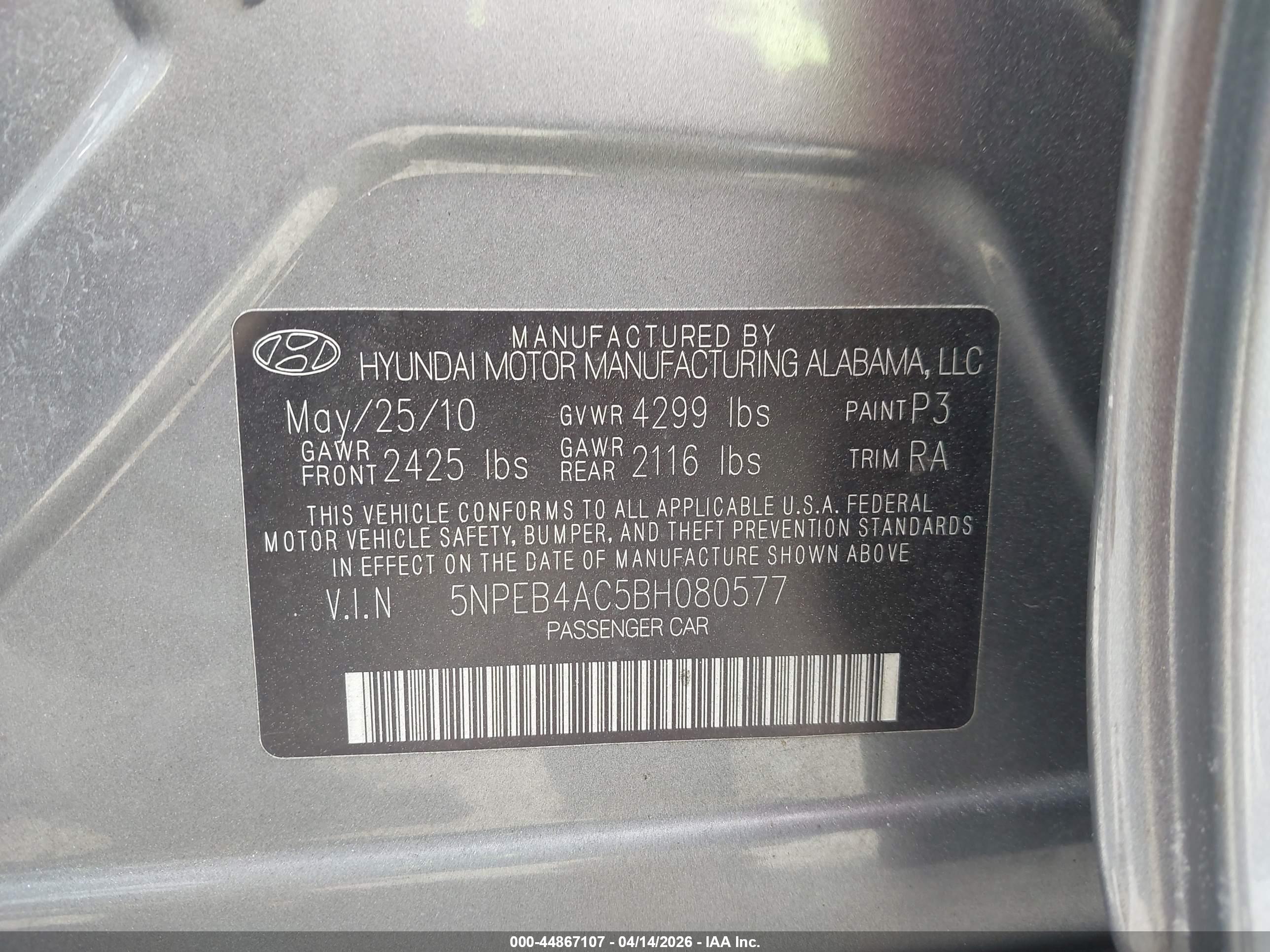 HYUNDAI SONATA image 9