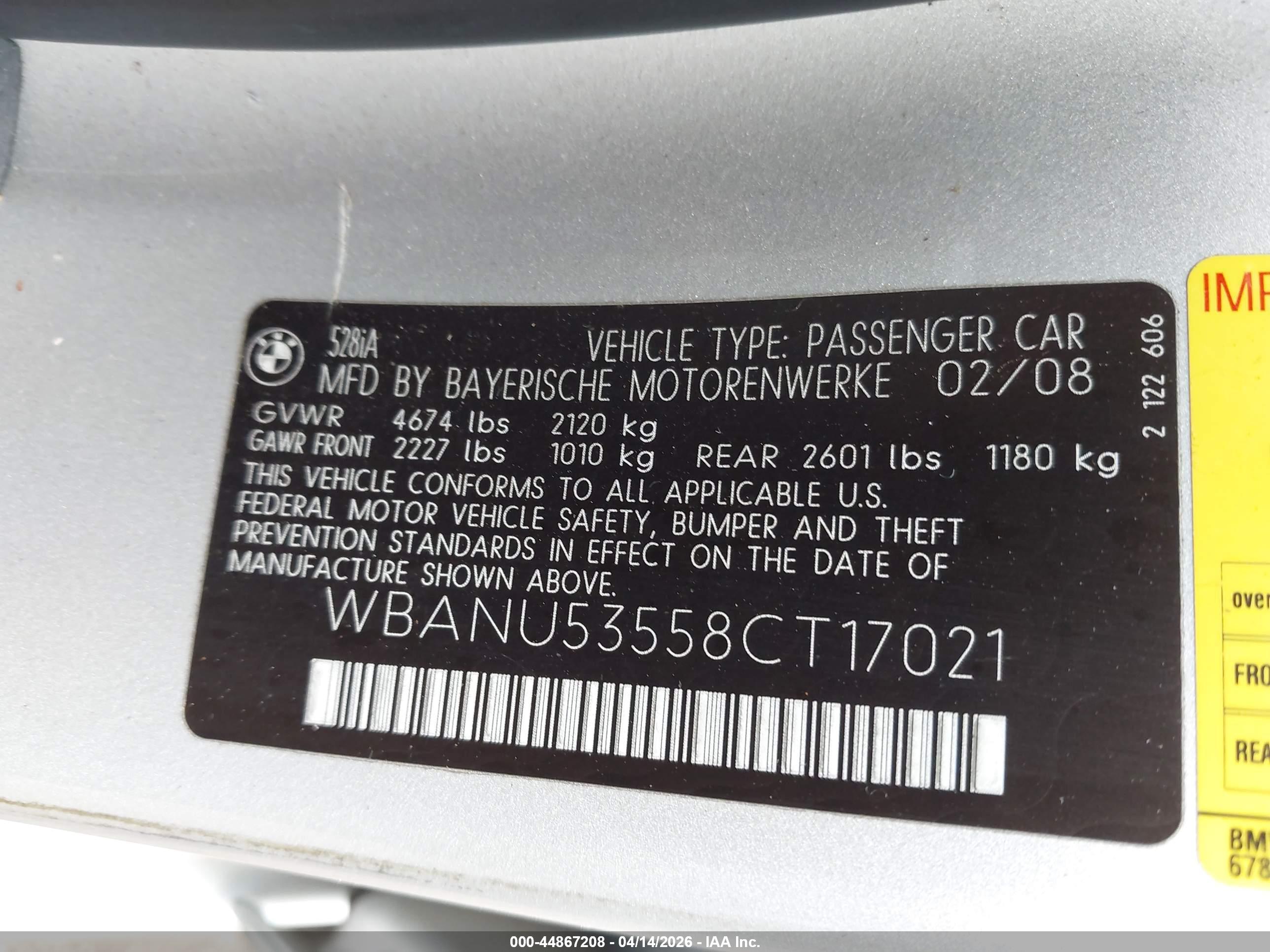 BMW 528I image 9