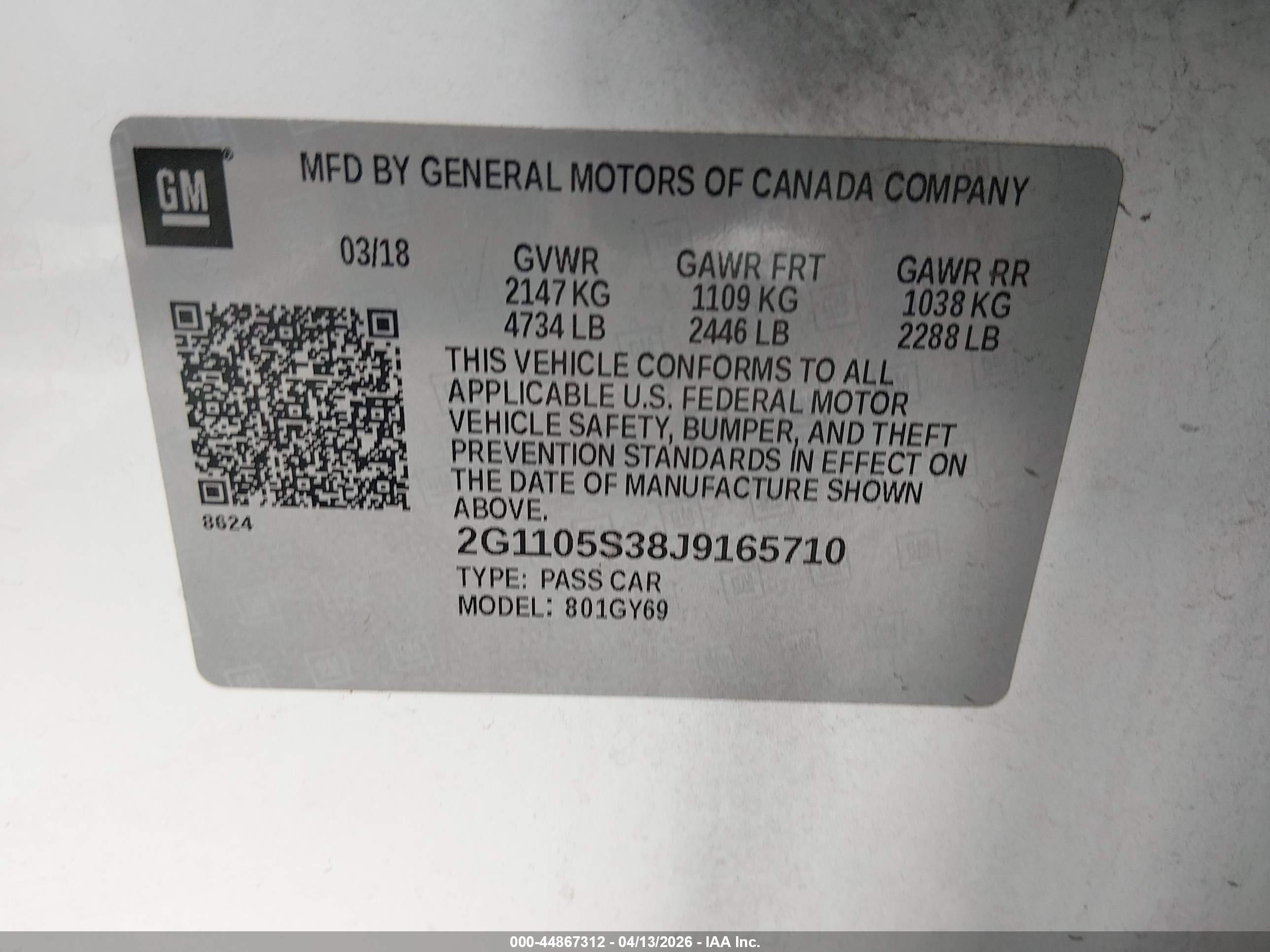 CHEVROLET IMPALA image 9