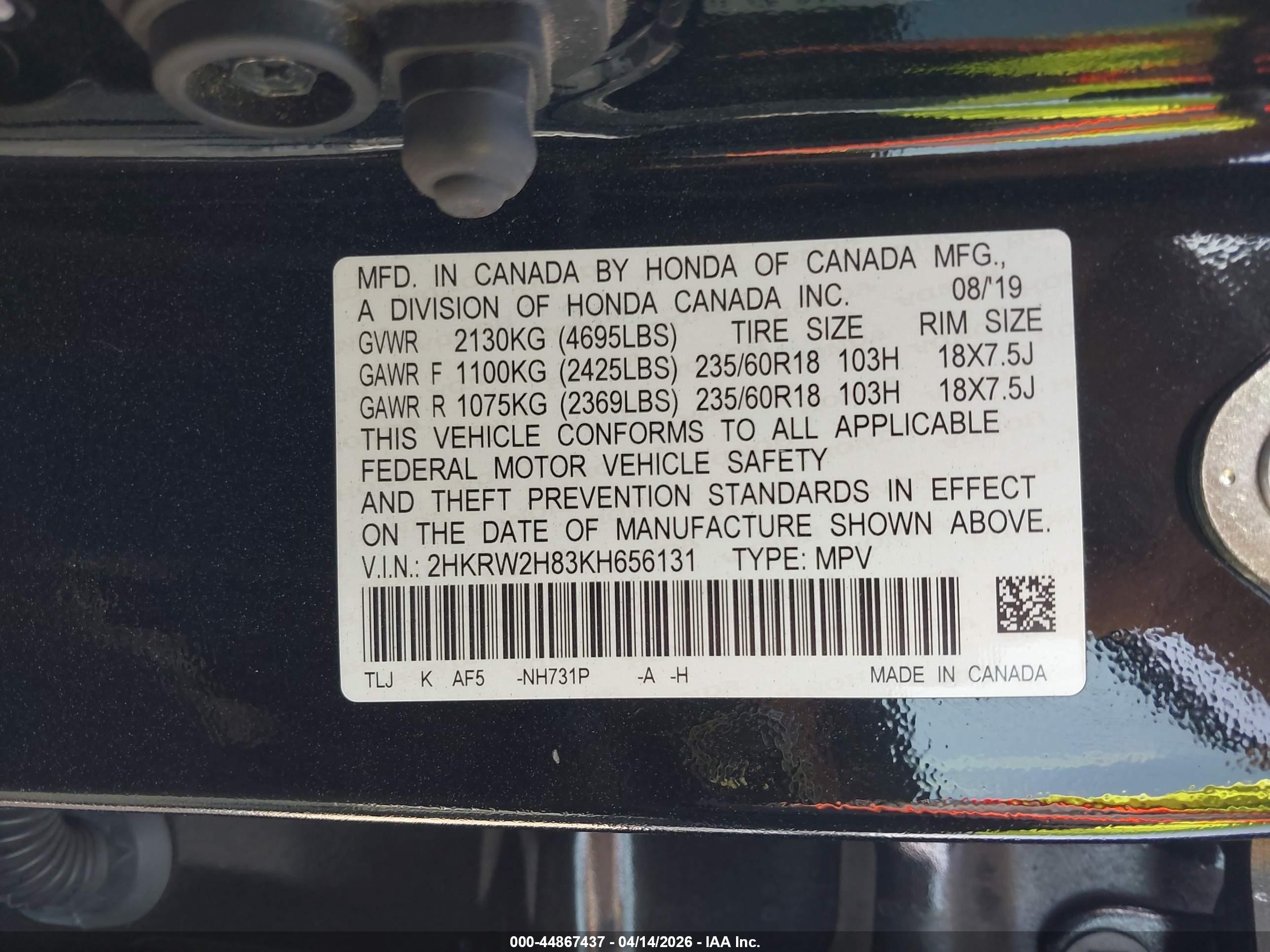 HONDA CR-V image 9