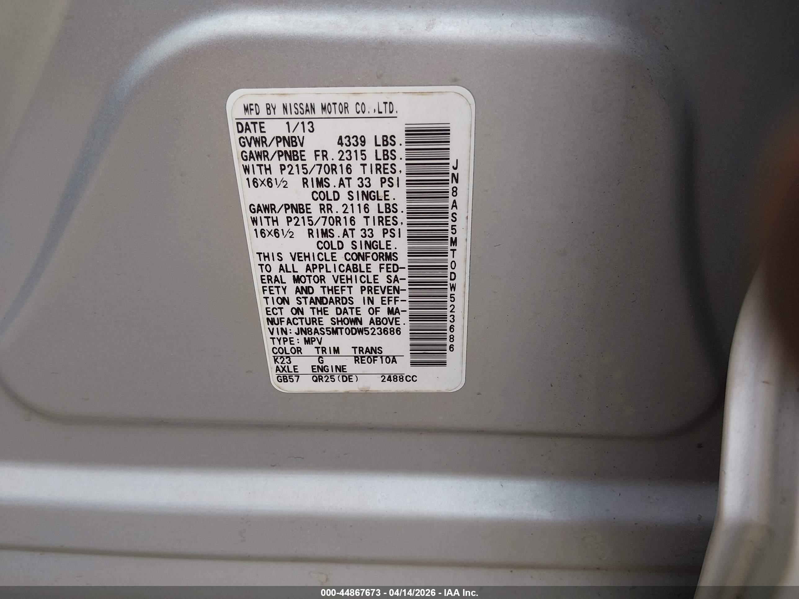 NISSAN ROGUE image 9