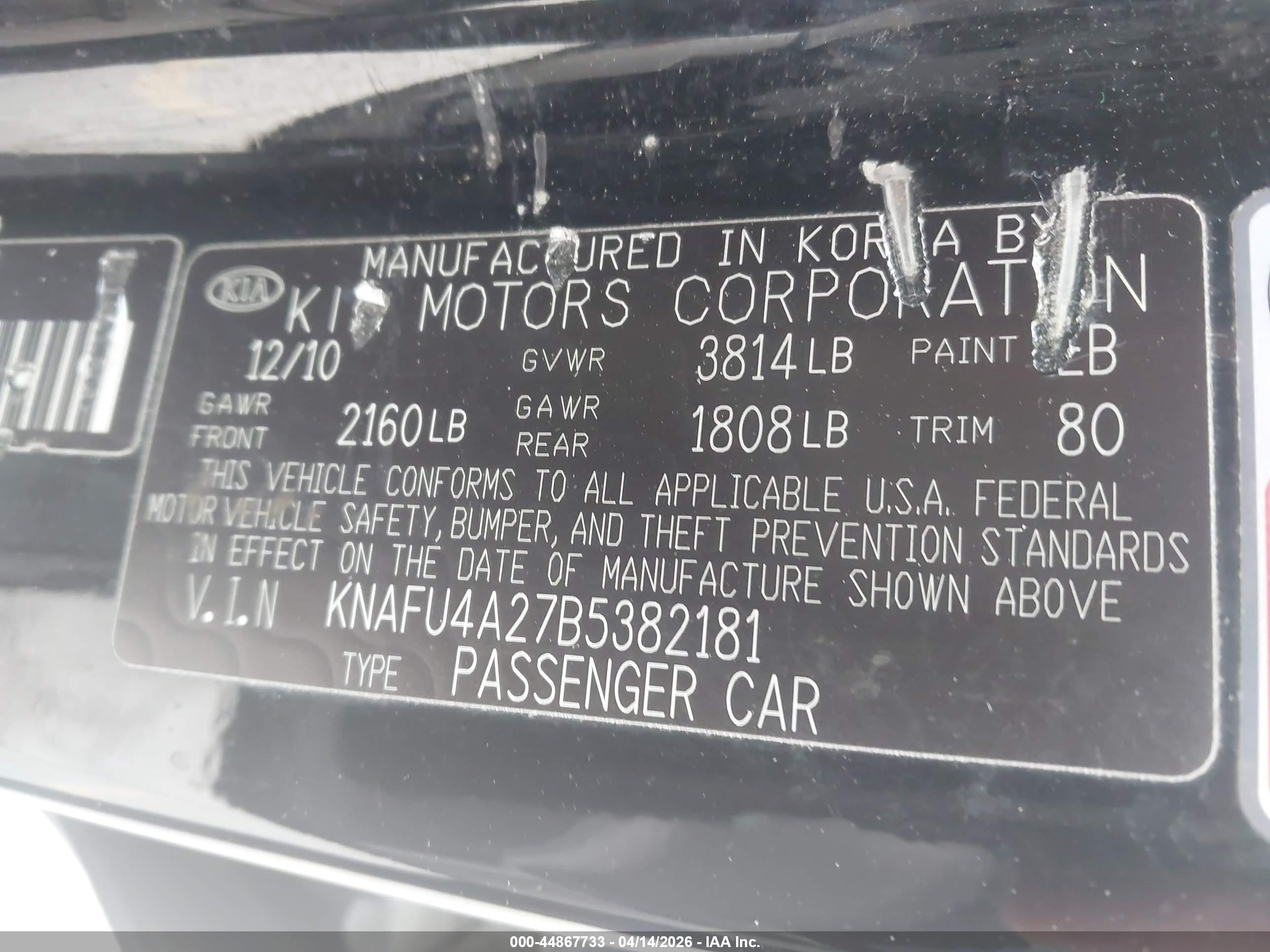 KIA FORTE image 9