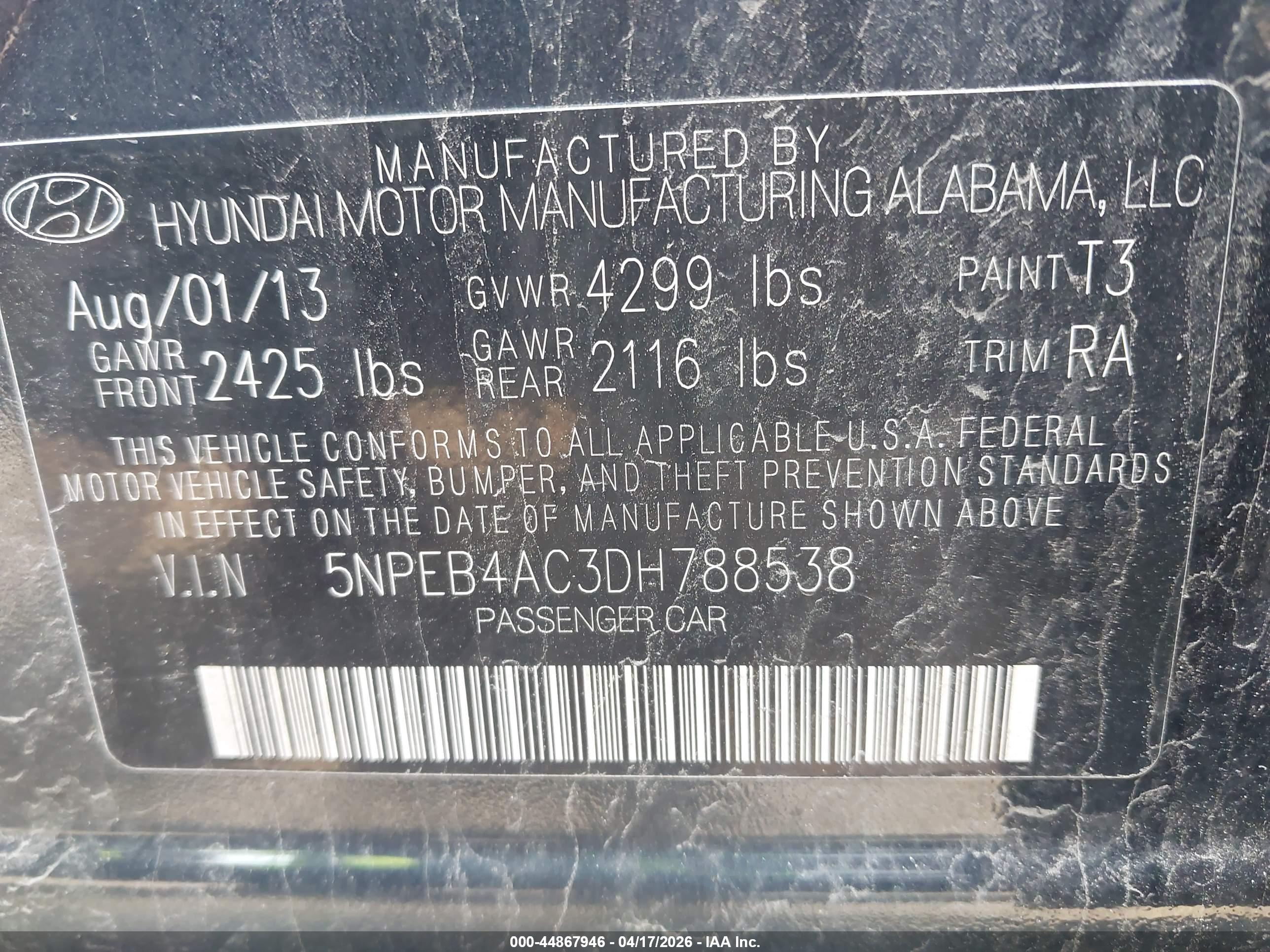 HYUNDAI SONATA image 9