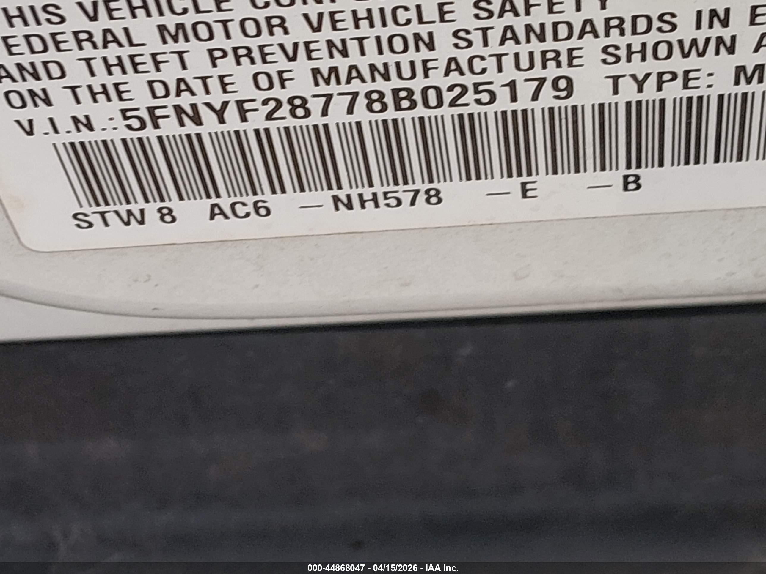 HONDA PILOT image 9