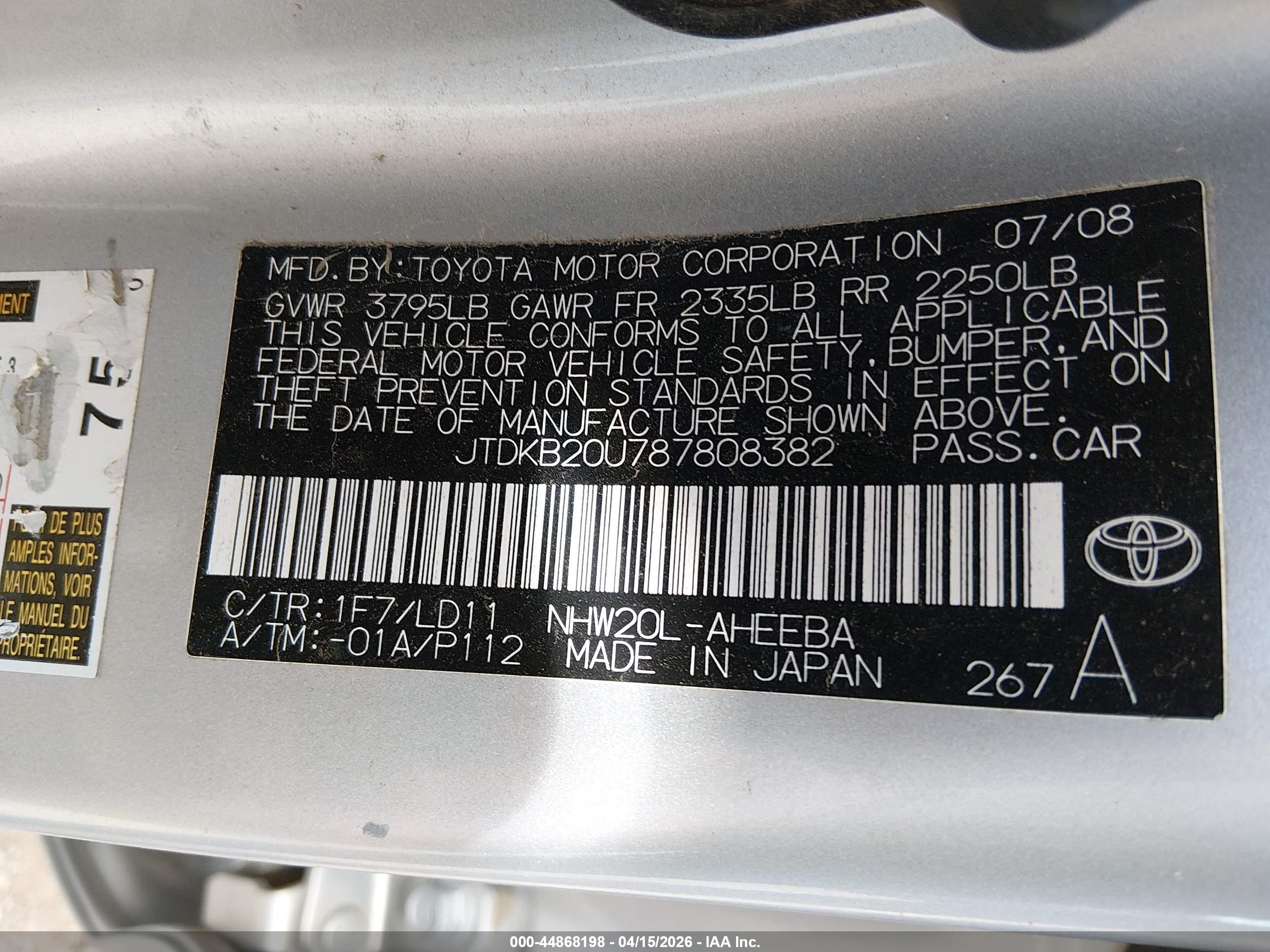 TOYOTA PRIUS image 9