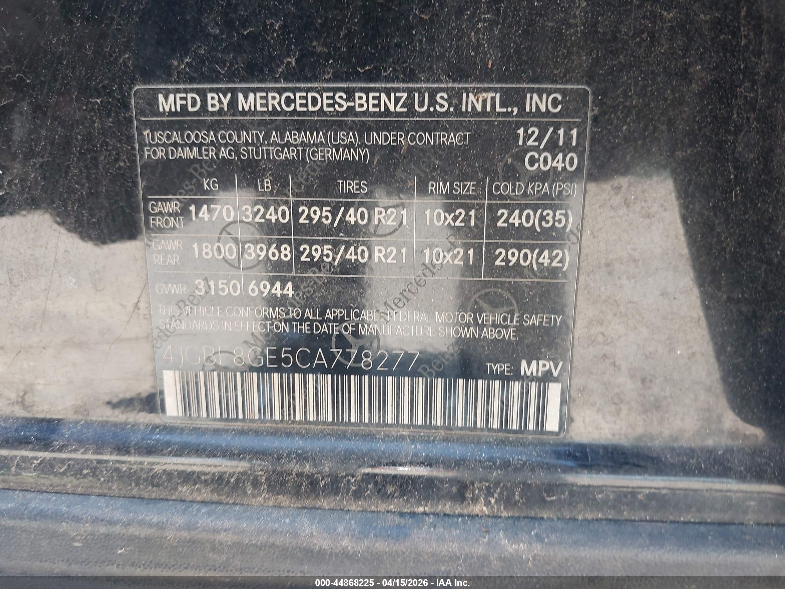 MERCEDES-BENZ GL image 9