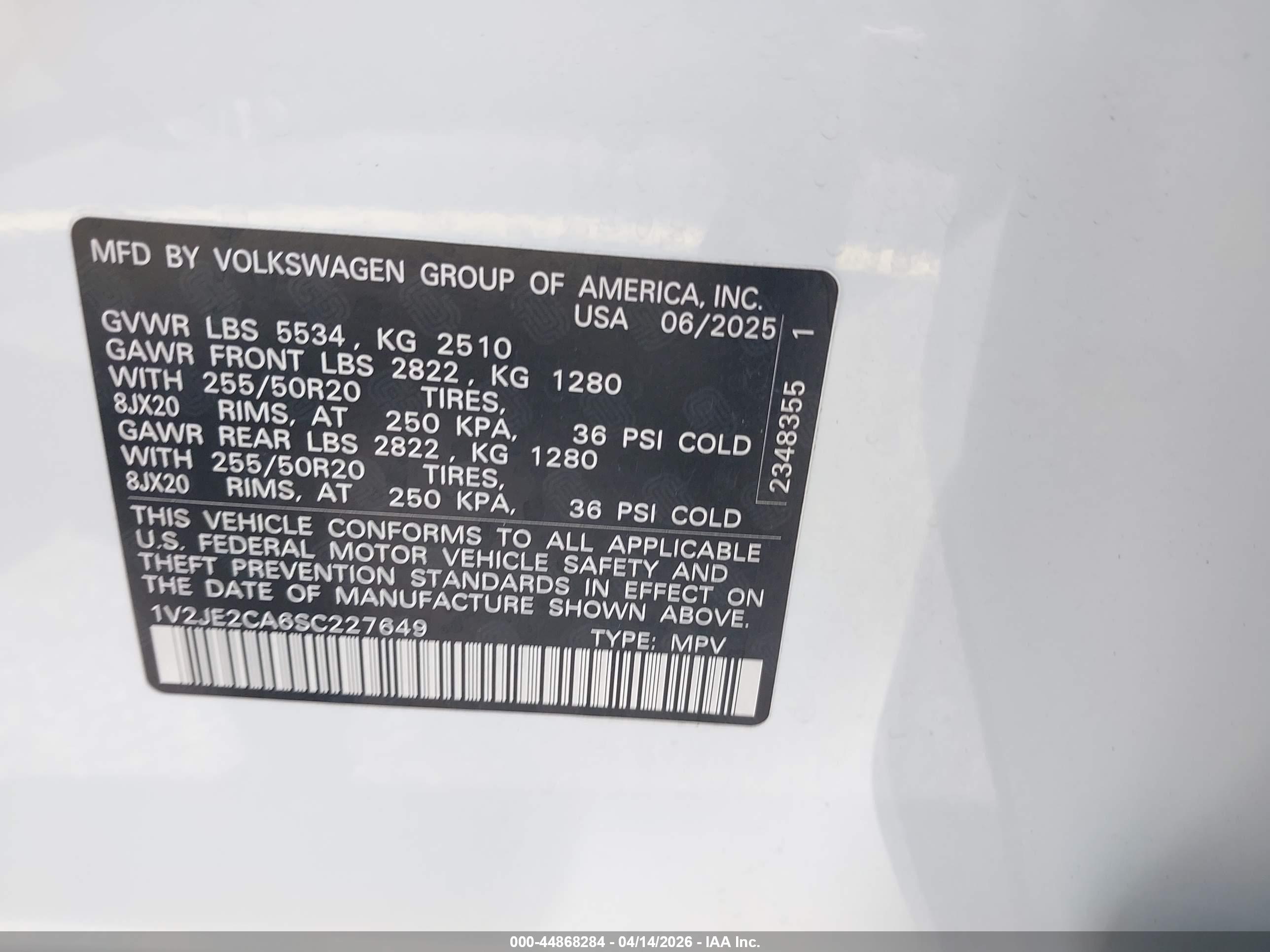VOLKSWAGEN ATLAS image 9