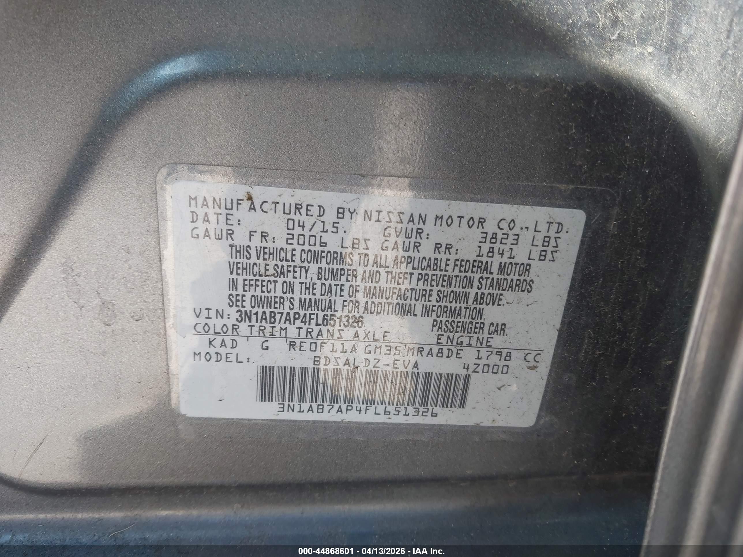 NISSAN SENTRA image 9