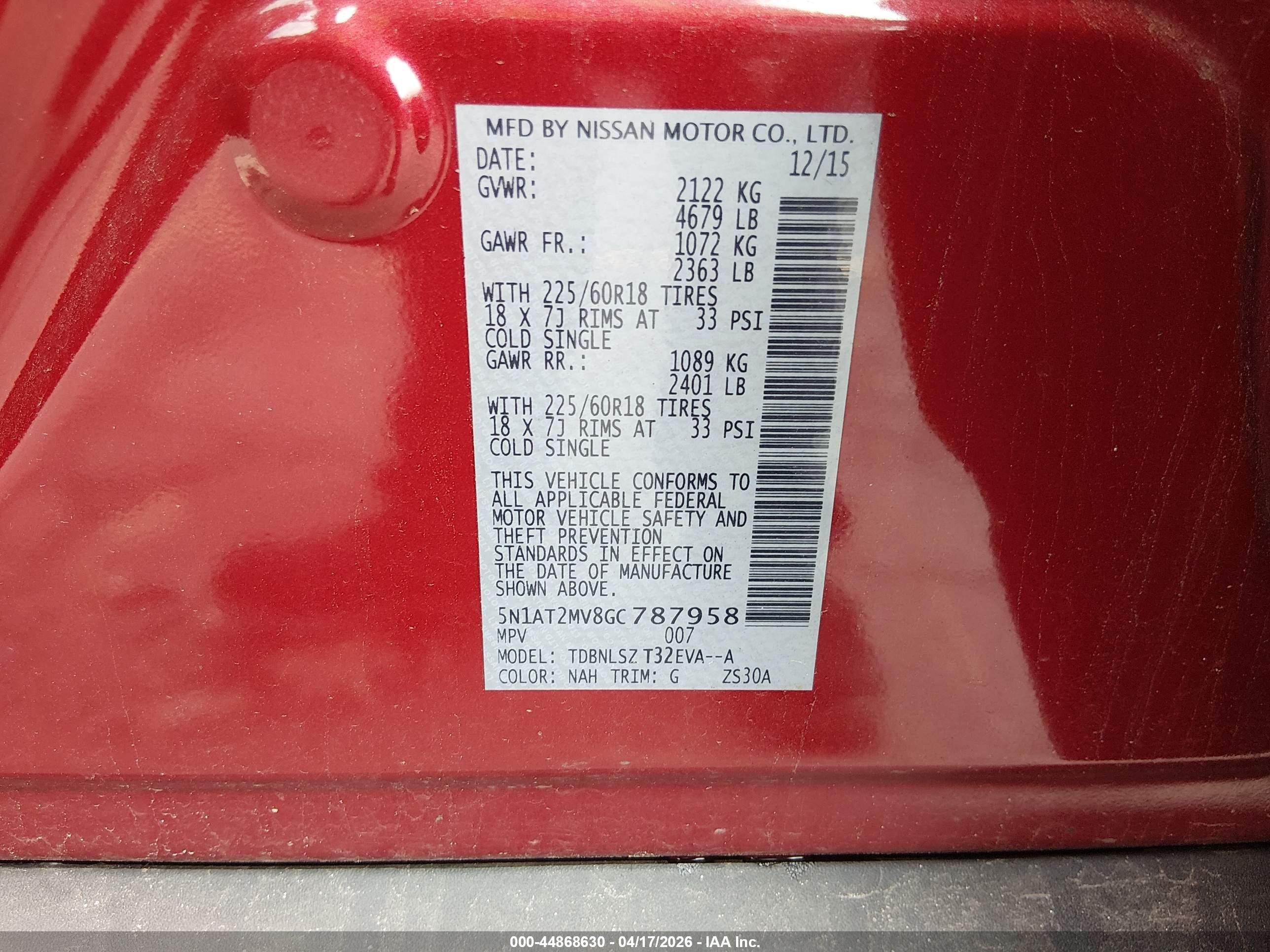NISSAN ROGUE image 9