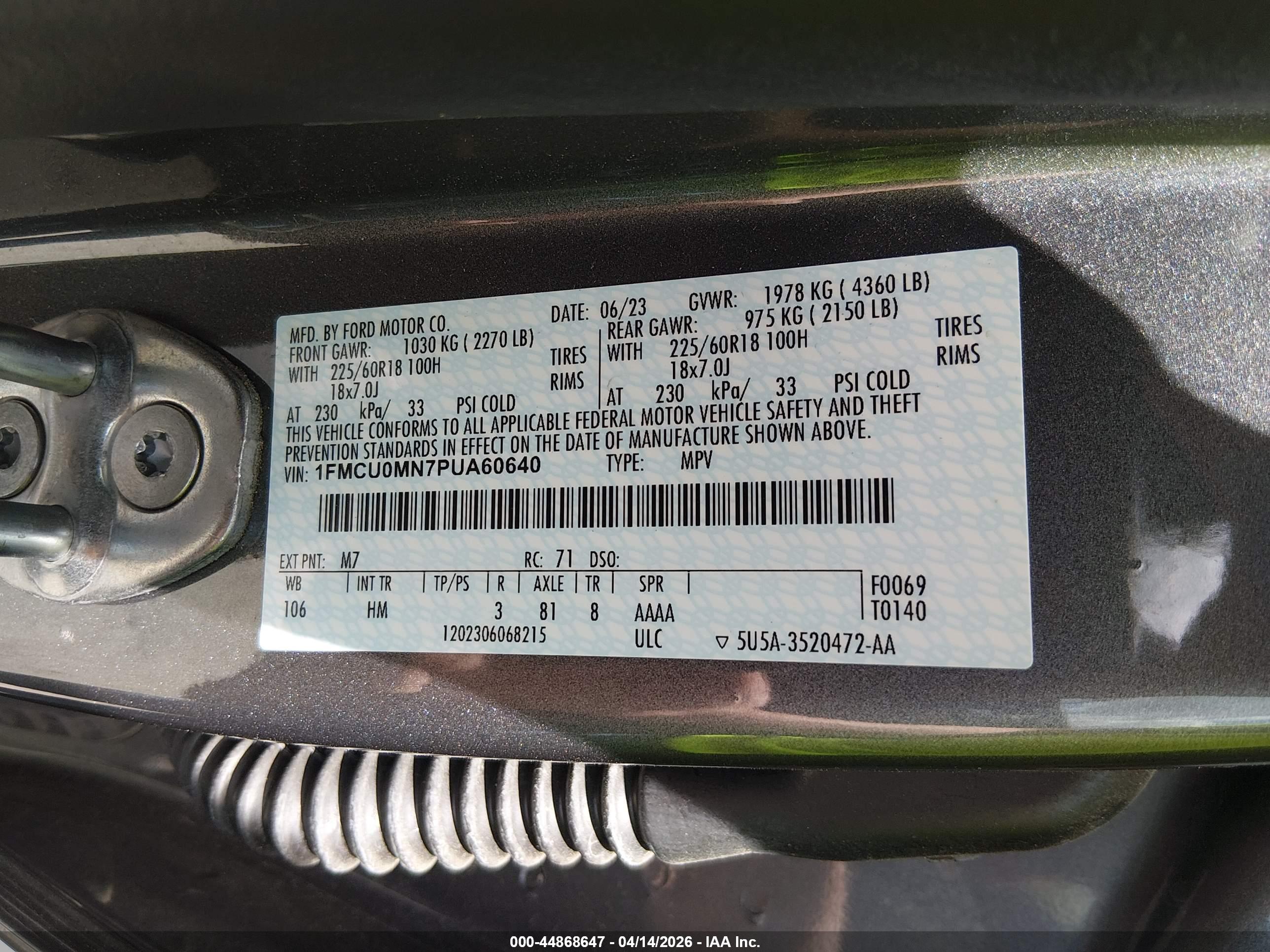 FORD ESCAPE image 9