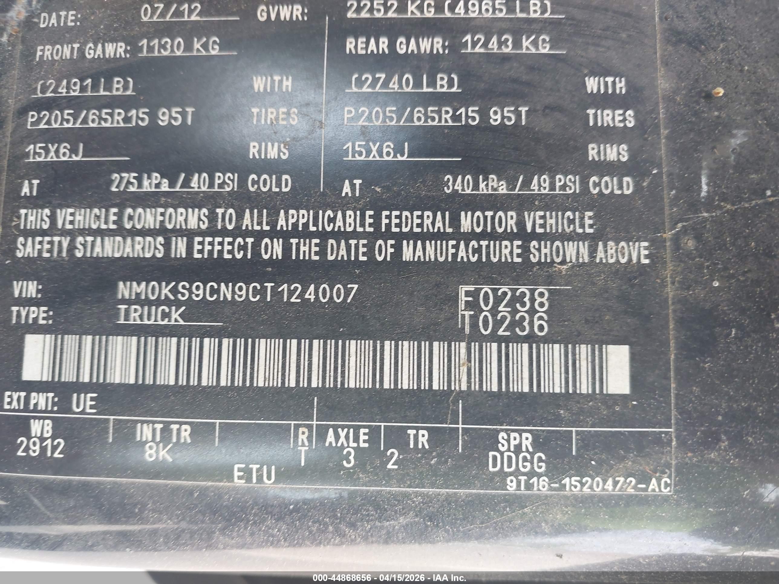 FORD TRANSIT image 9