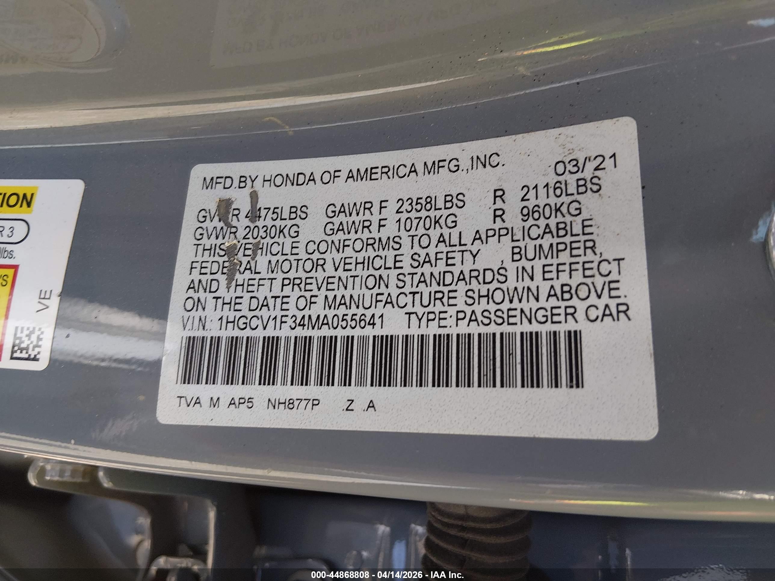 HONDA ACCORD image 9